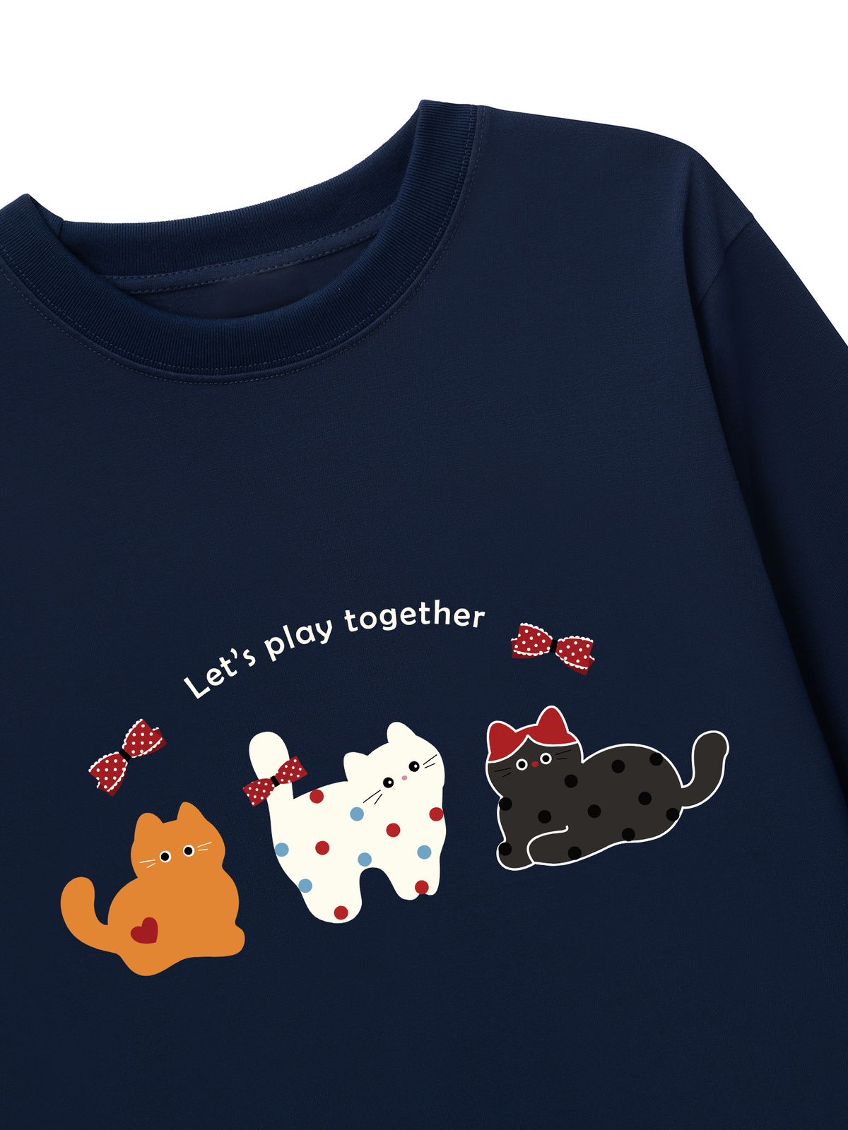 Áo Thun Dài Tay Dotty Mood Play Together