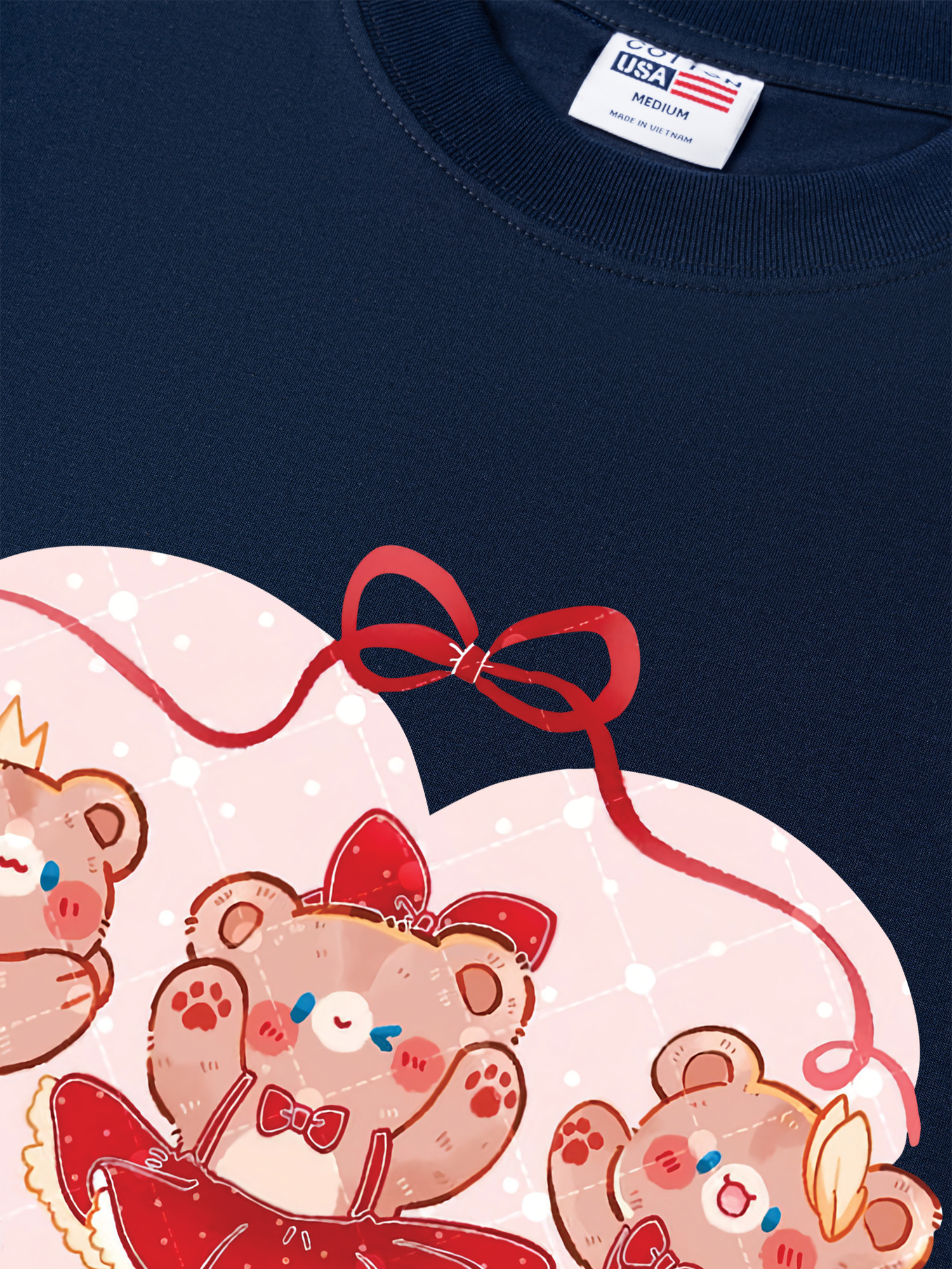 Áo Thun Relaxed Fit Ballet Bears