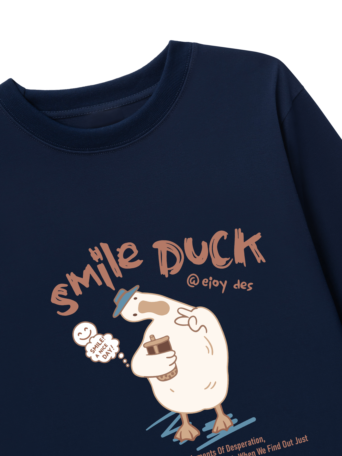 Áo Thun Dài Tay Farm Smile Duck
