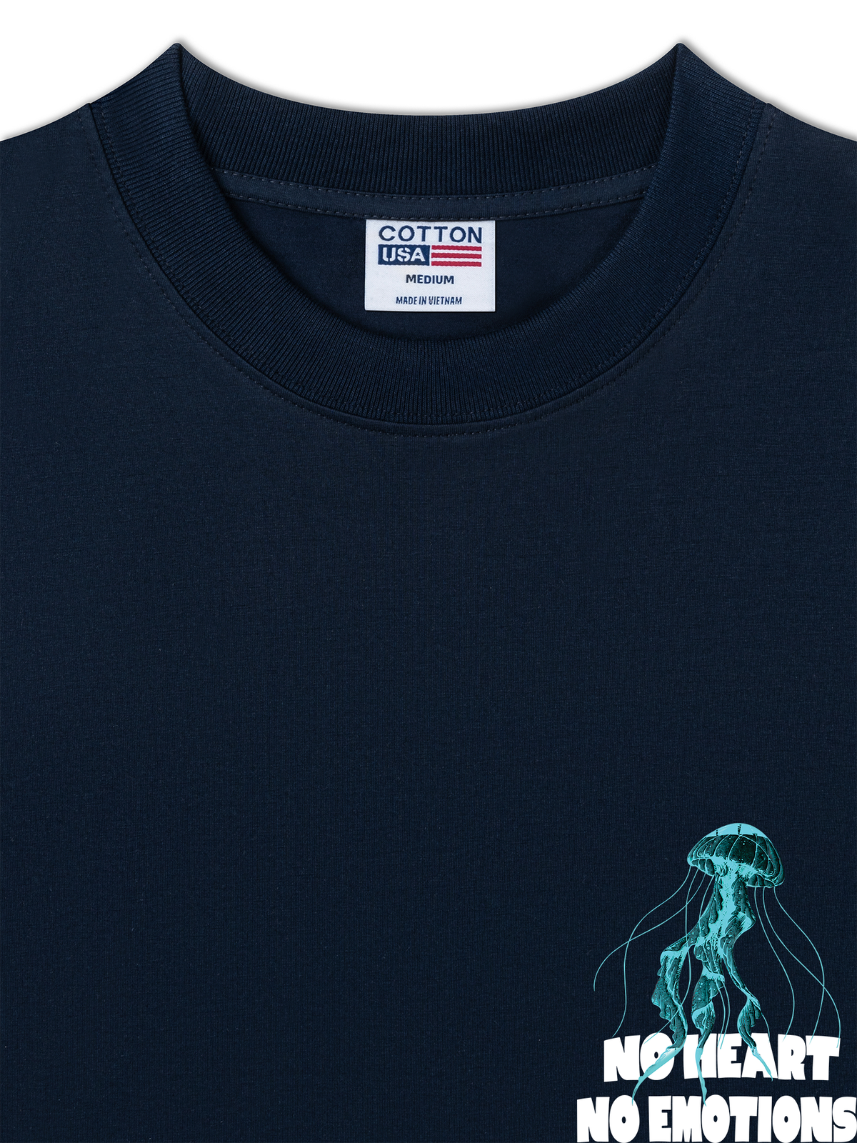 Áo Thun Relaxed Fit  No Heart No Emotion