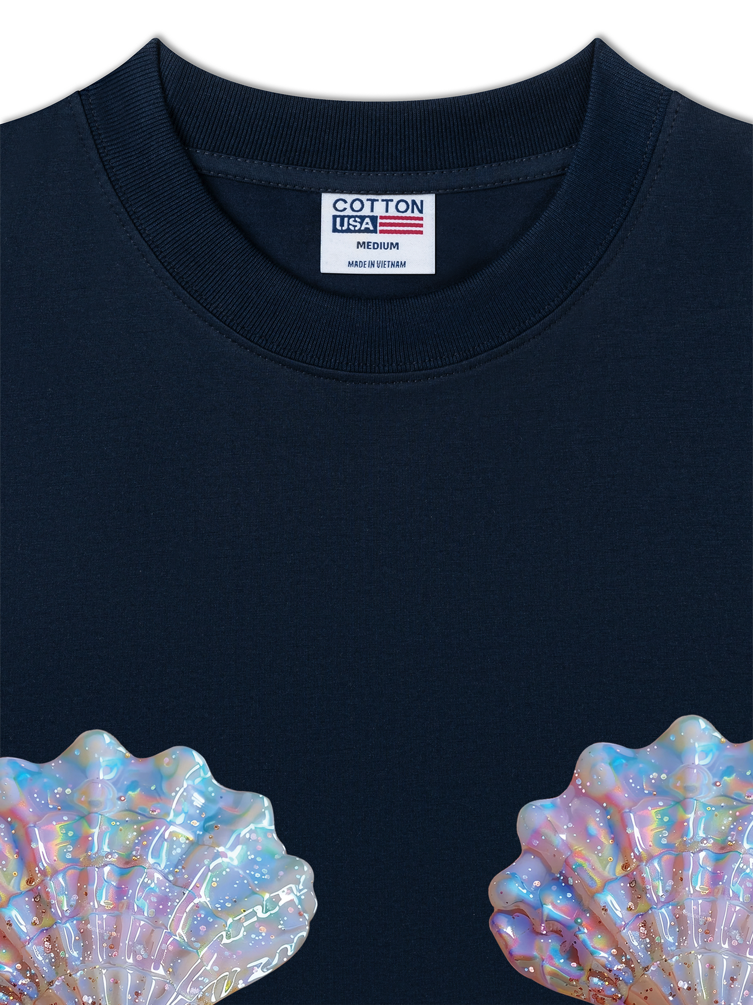 Áo Thun Relaxed Fit Bling Peal Shine