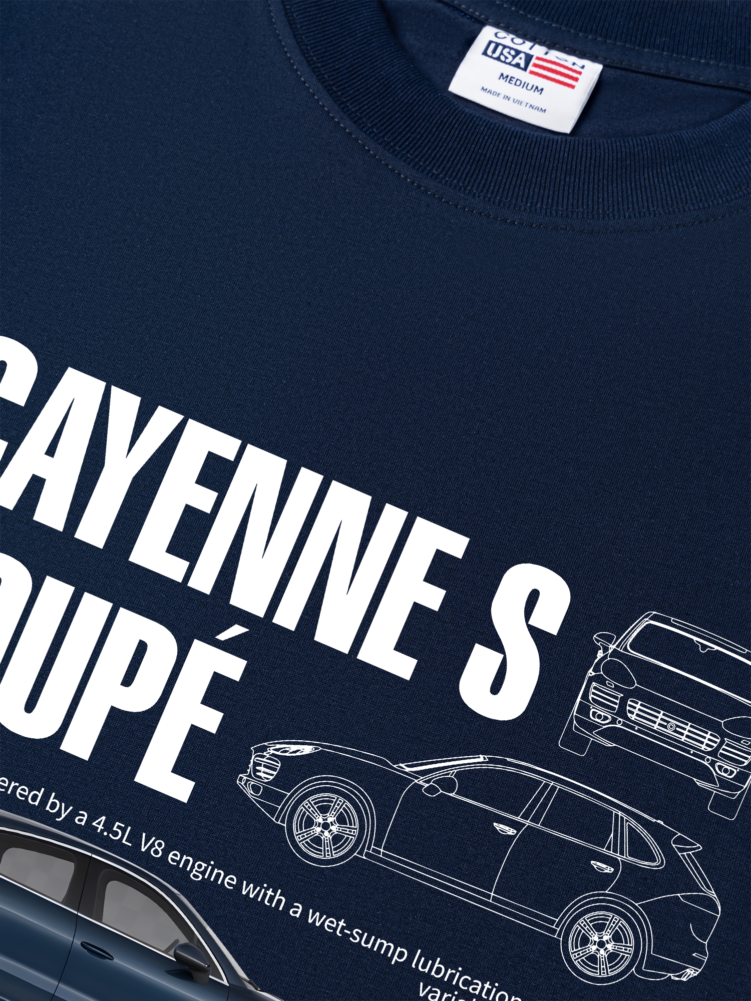 Áo Thun Relaxed Fit Cayenne S Coupe Classic