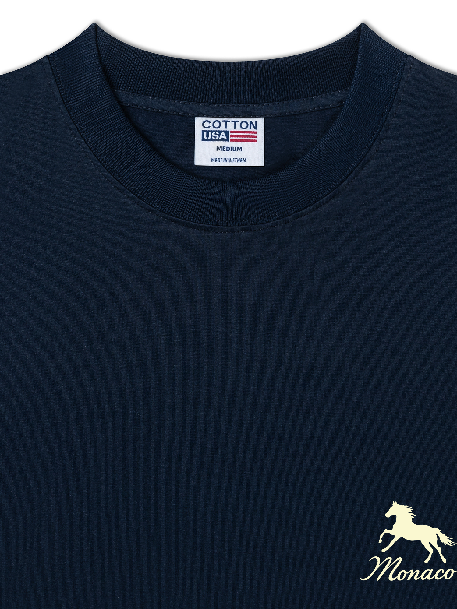 Áo Thun Relaxed Fit Monaco Horse Logo