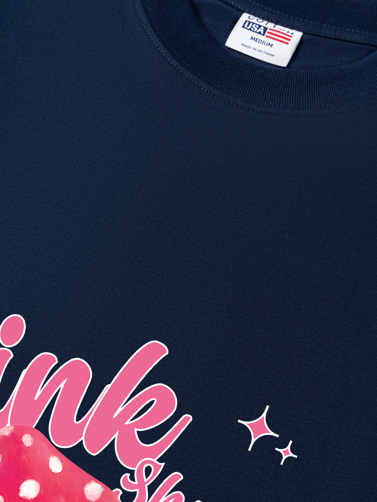 Áo Thun Relaxed Fit Tropical Pink Shrooms