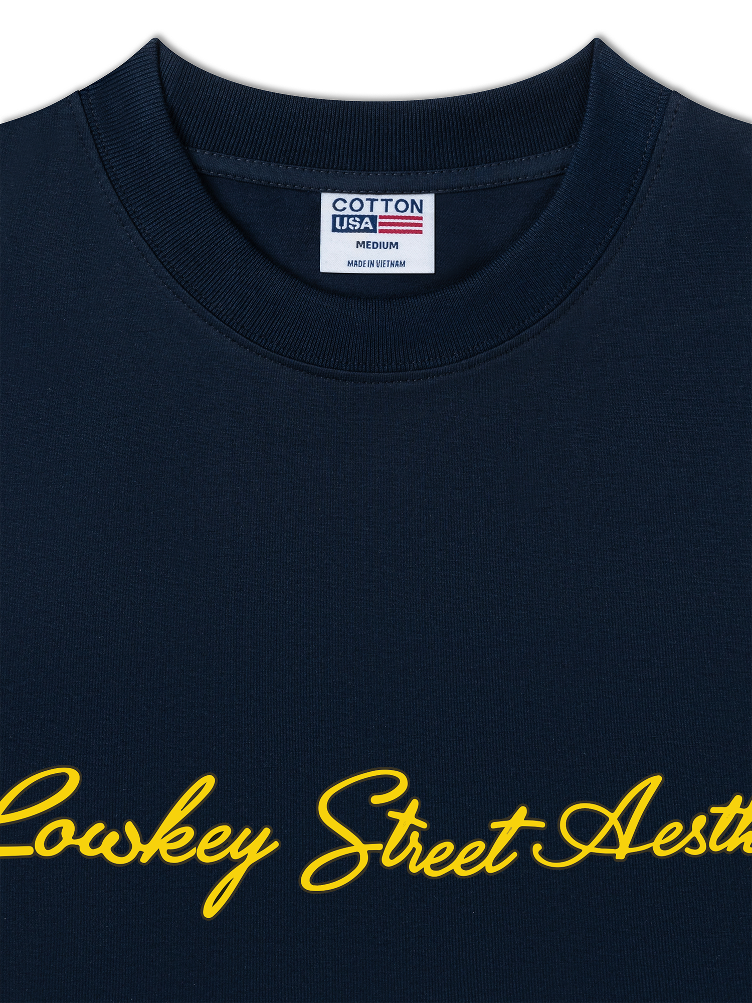 Áo Thun Relaxed Fit Lowkey Street Aesthetic 911
