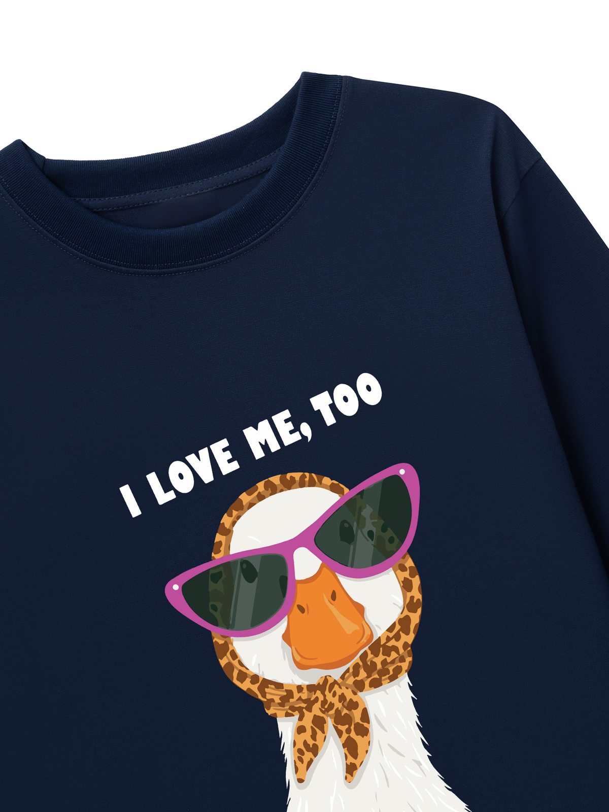 Áo Thun Dài Tay Farm Lady Duck I Love Me Too
