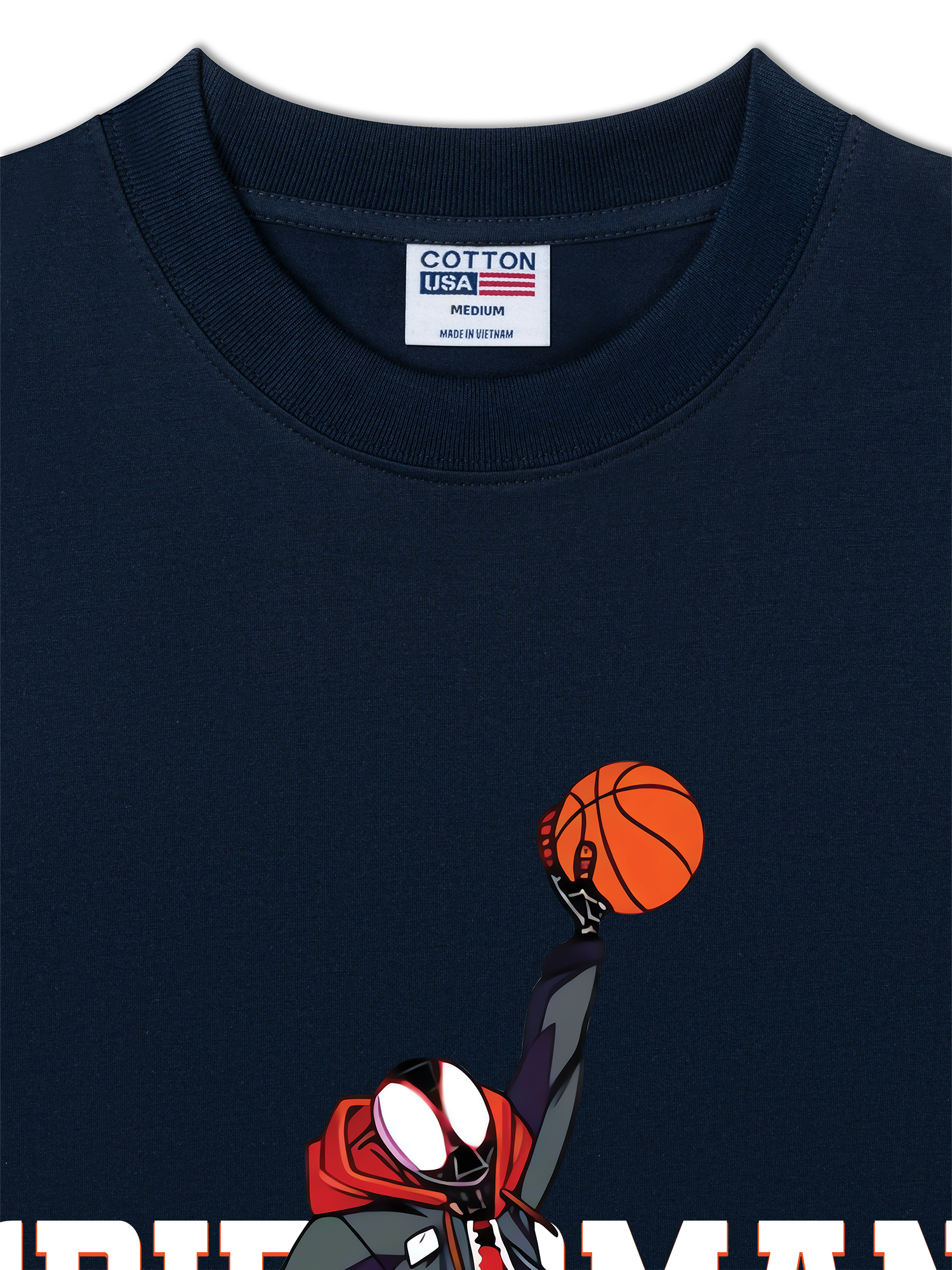Áo Thun Relaxed Fit Basketball Spider