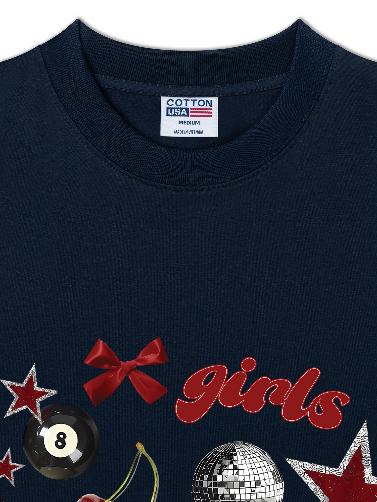 Áo Thun Relaxed Fit Cherry Girls