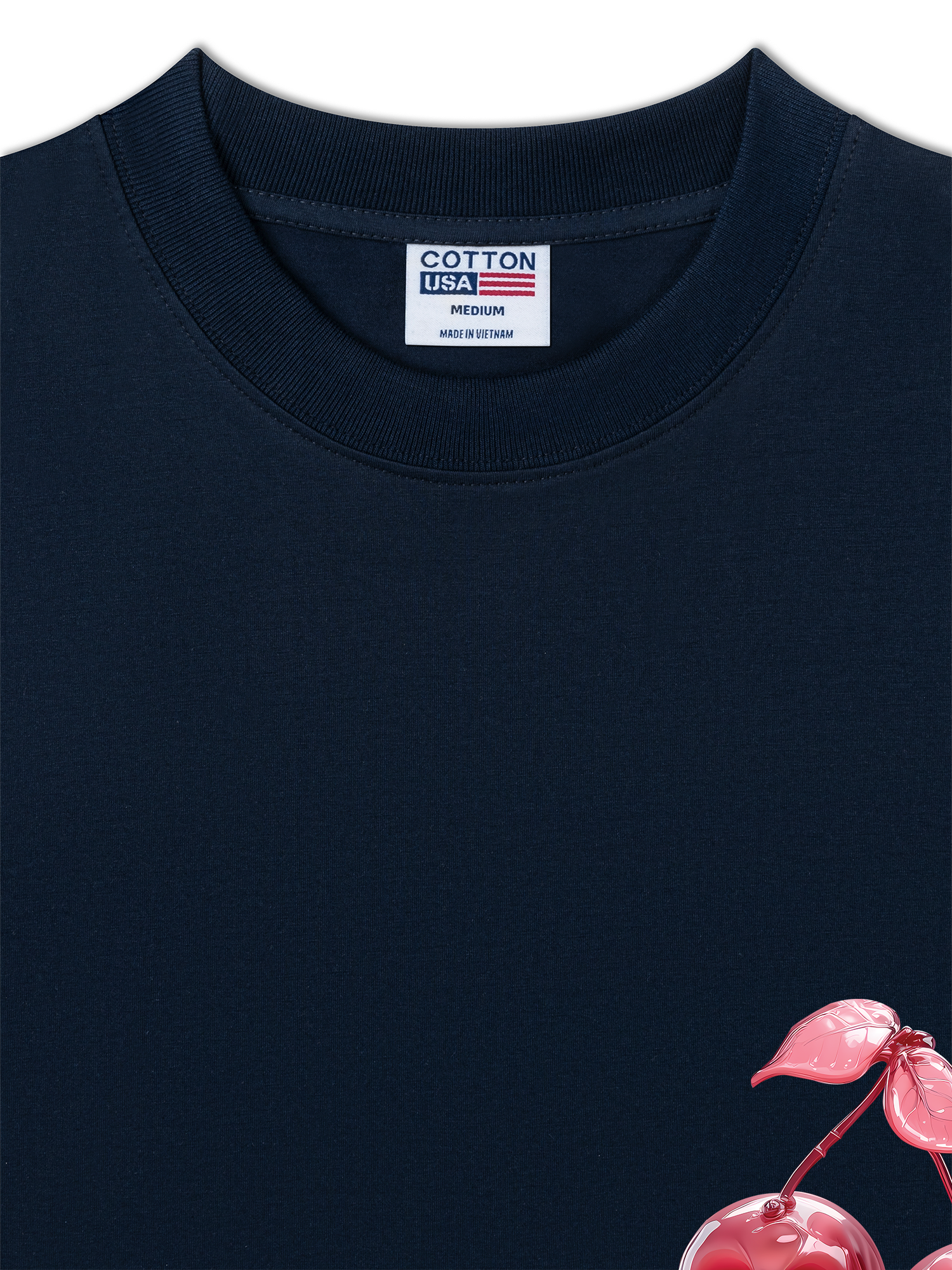 Áo Thun Relaxed Fit Cherry Skull