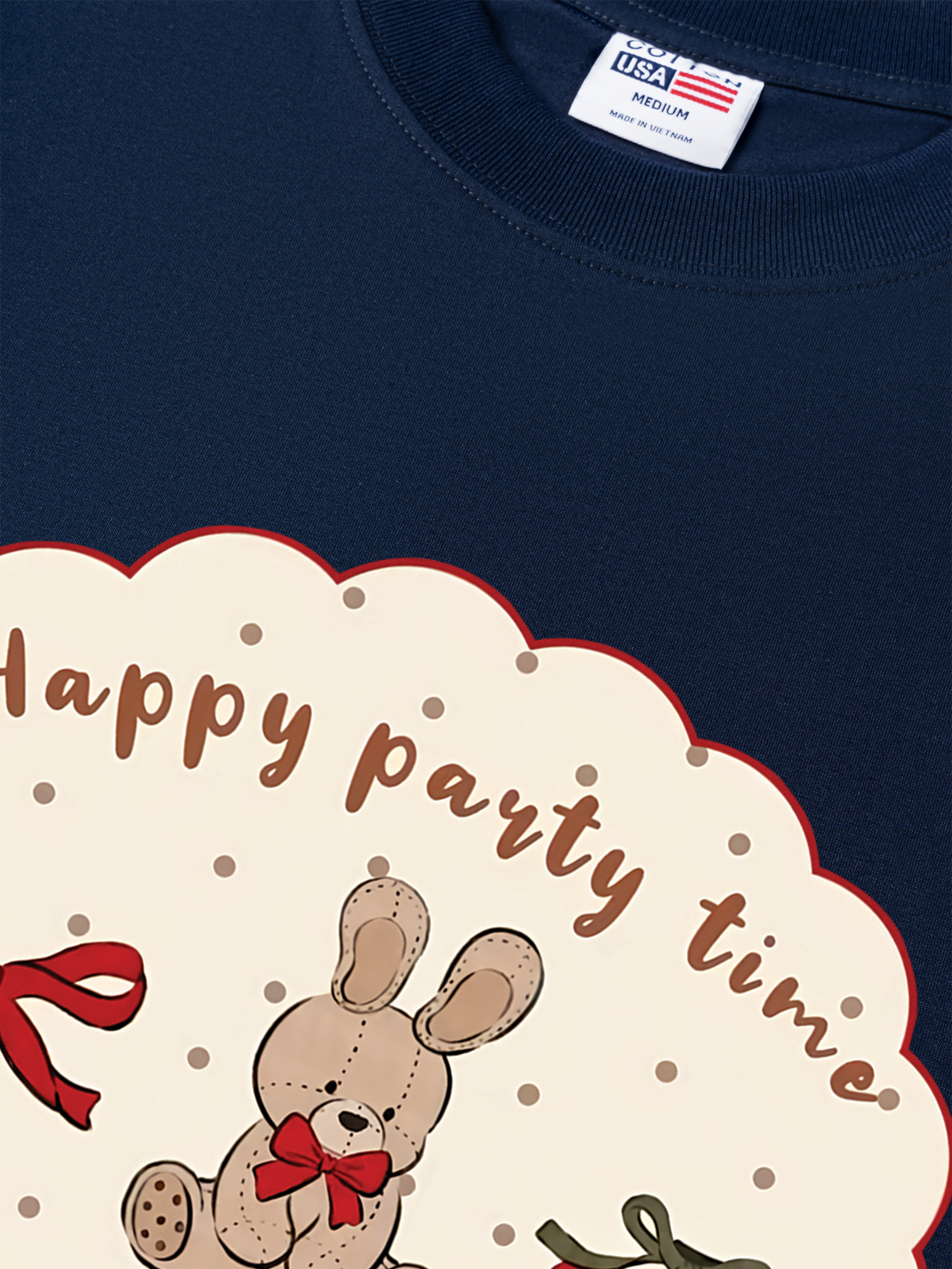 Áo Thun Relaxed Fit Happy Party Time