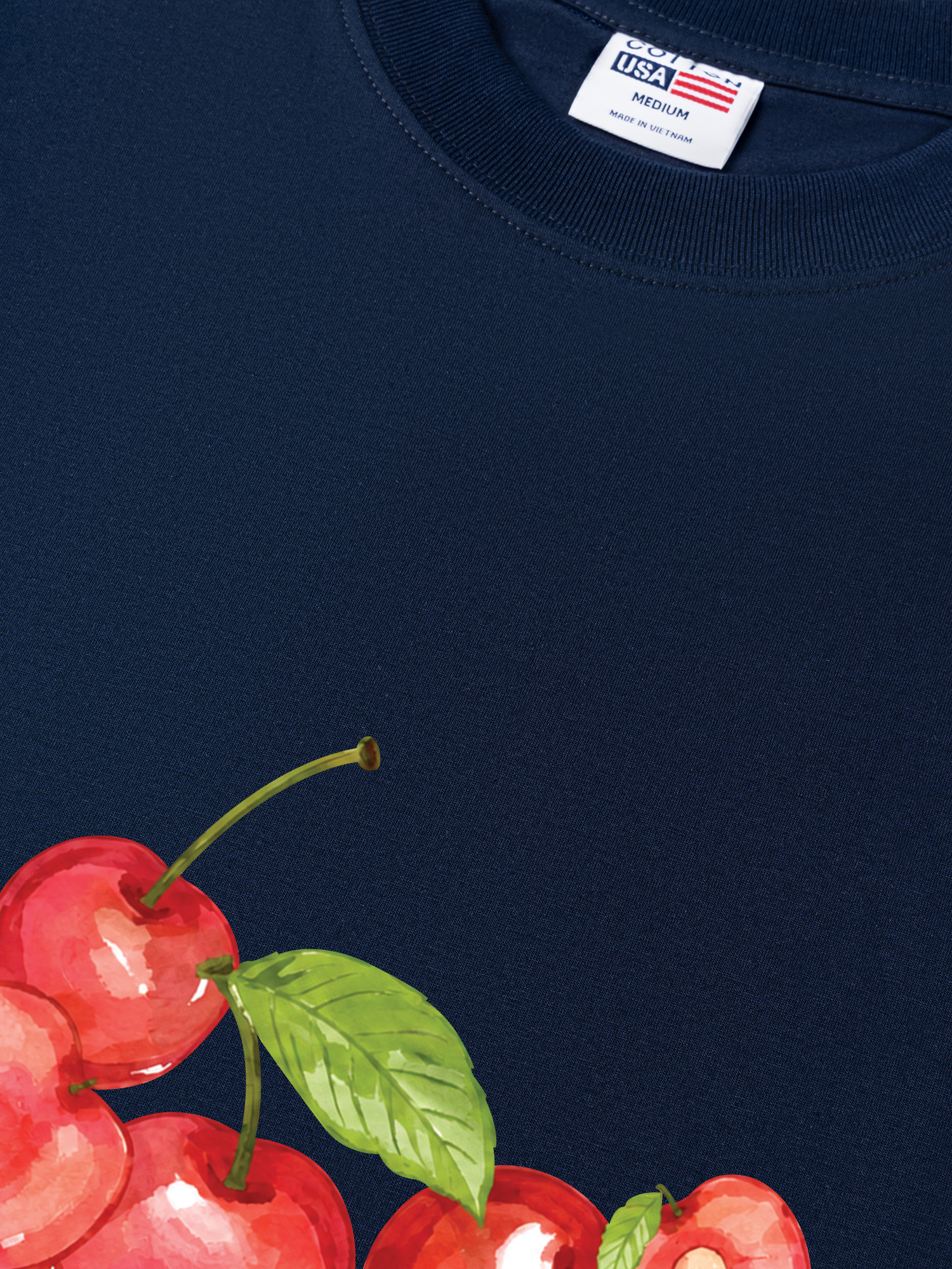 Áo Thun Relaxed Fit Tropical Cherry Sweet Fruit