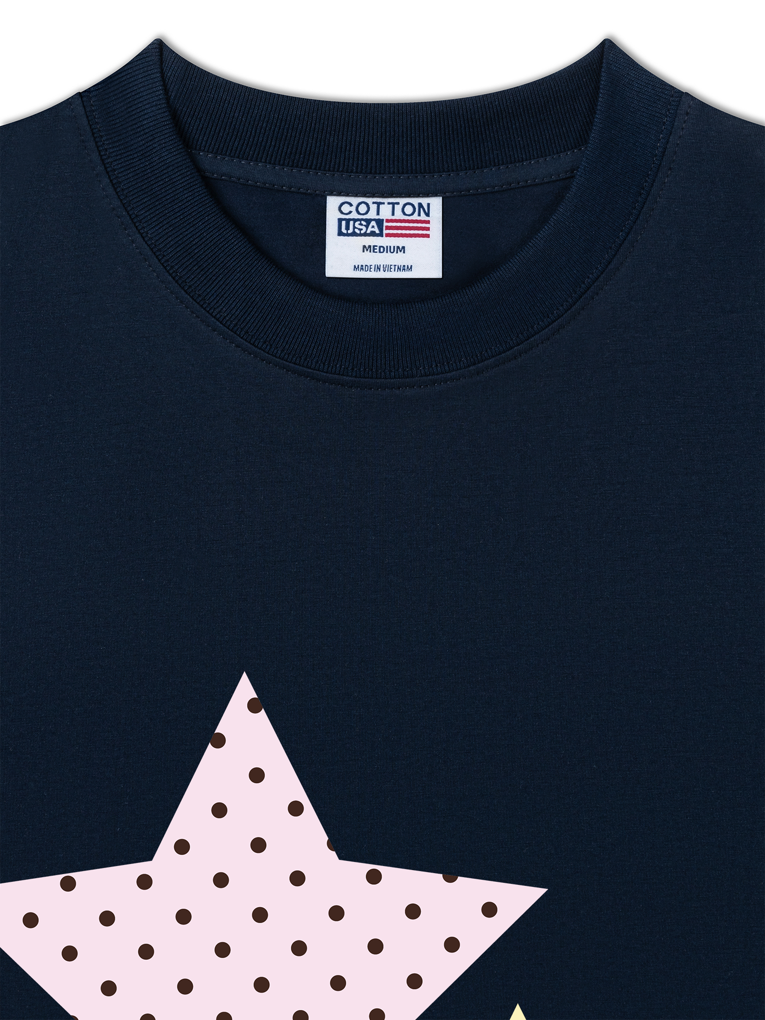 Áo Thun Relaxed Fit Dotty Mood Self Love Stardust