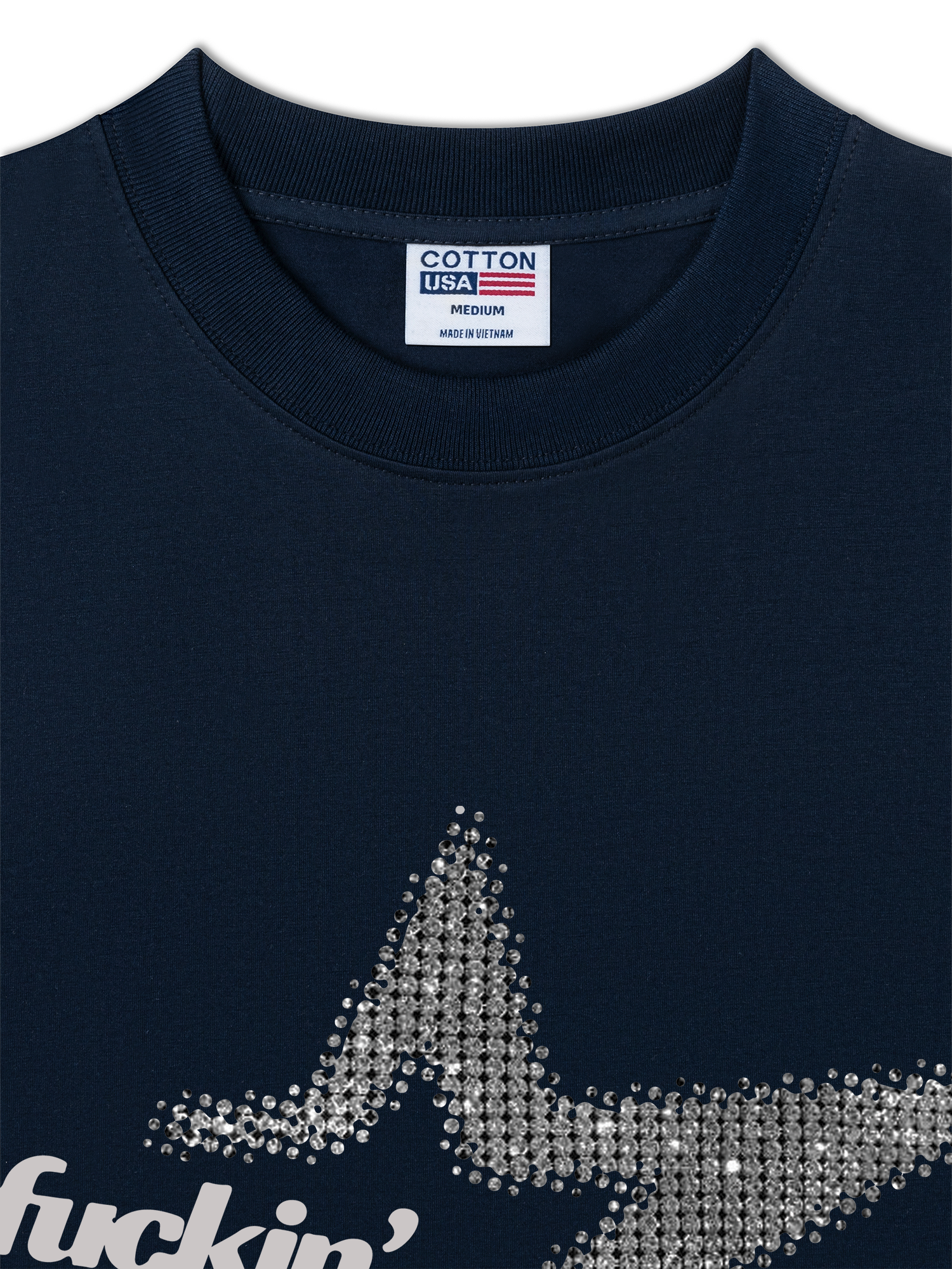 Áo Thun Relaxed Fit Bling Fuckin' Stargirl