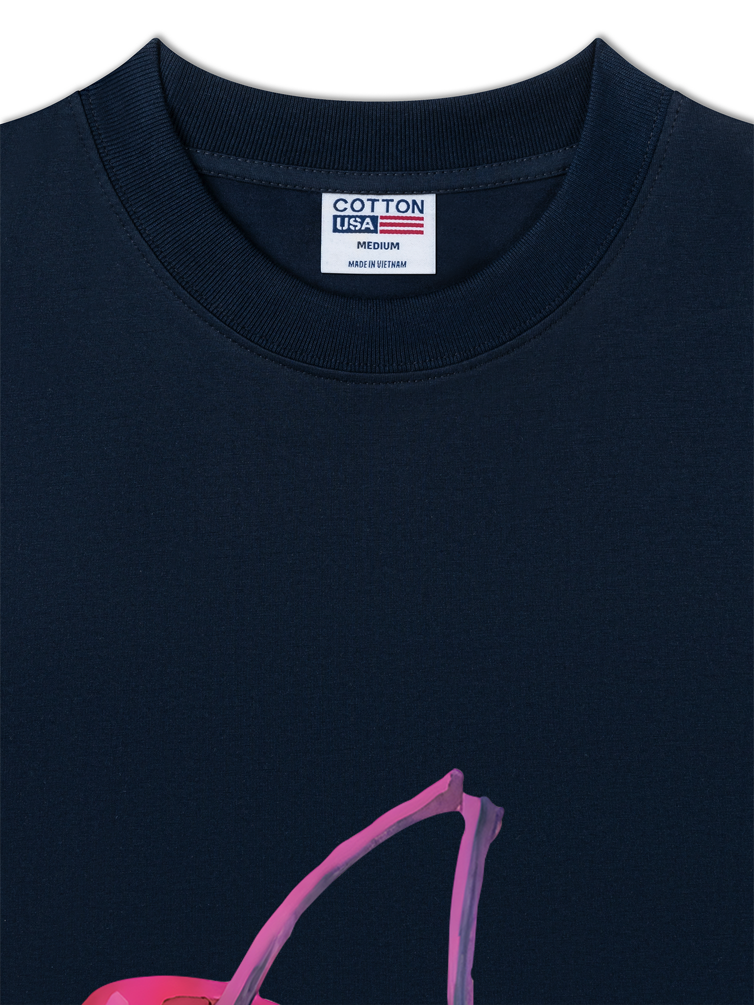 Áo Thun Relaxed Fit Tropical Purple Cherry