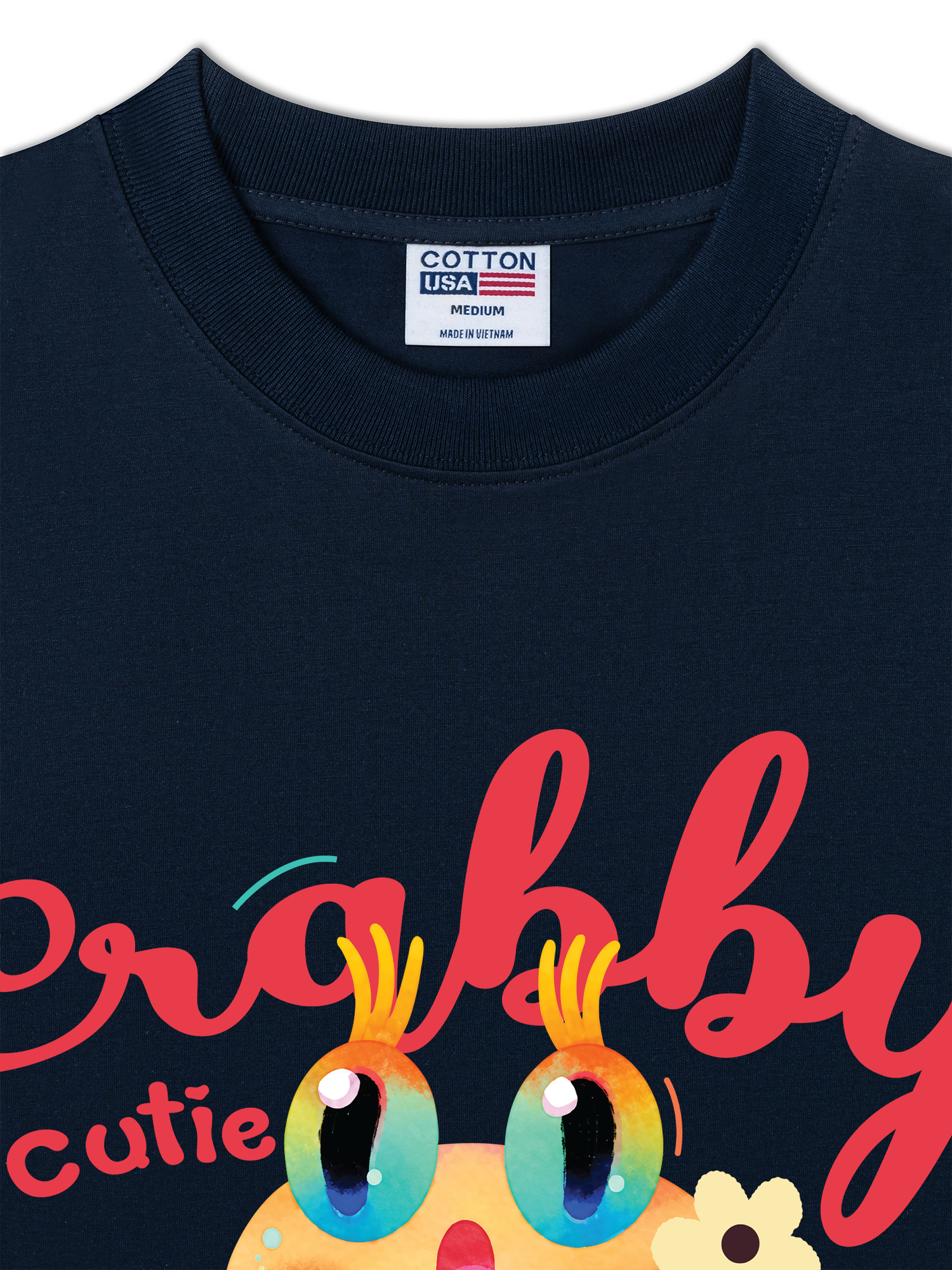 Áo Thun Relaxed Fit Tropical Crabby Cutie