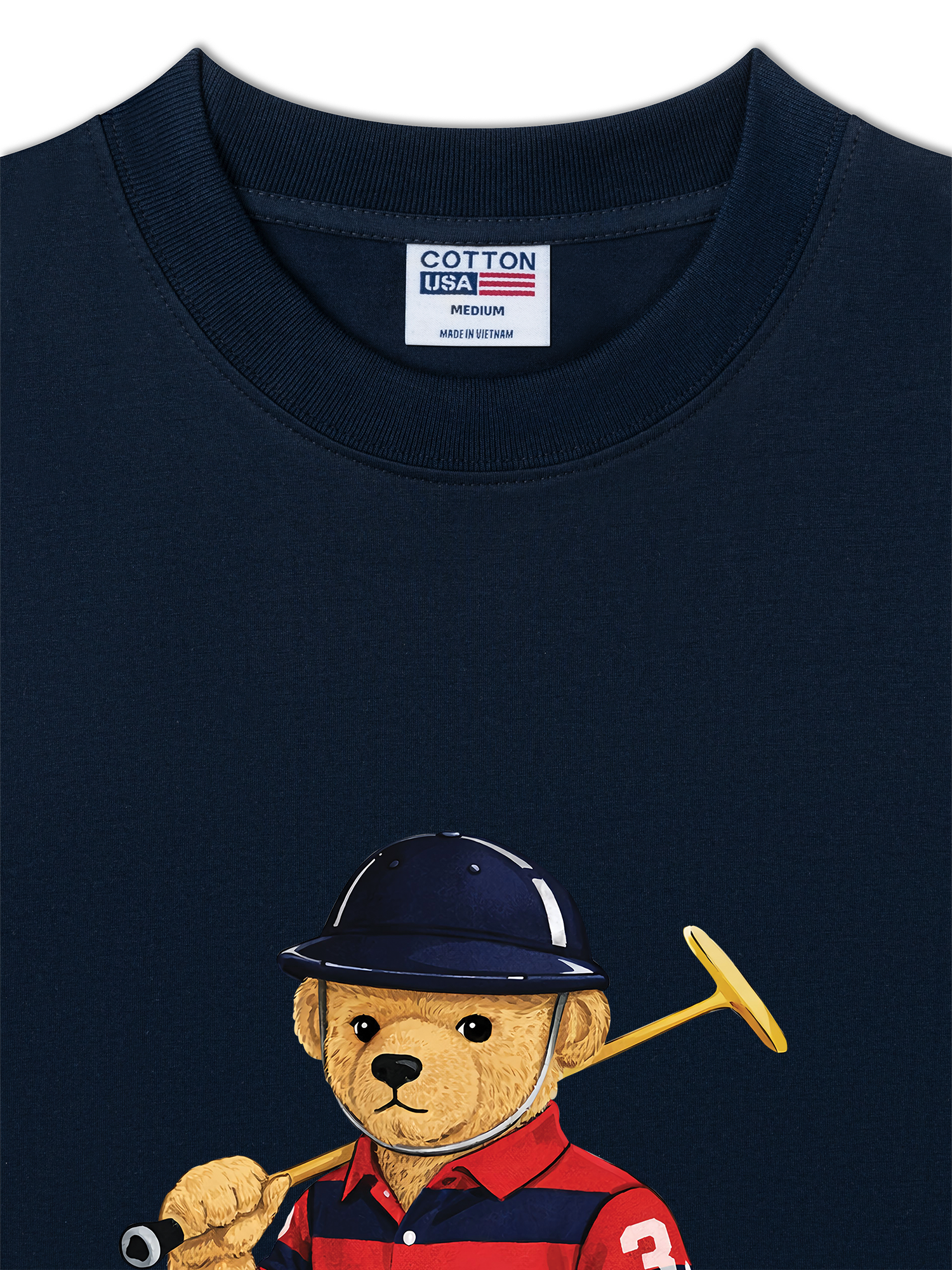 Áo Thun Relaxed Fit  Quiet Luxury Bear