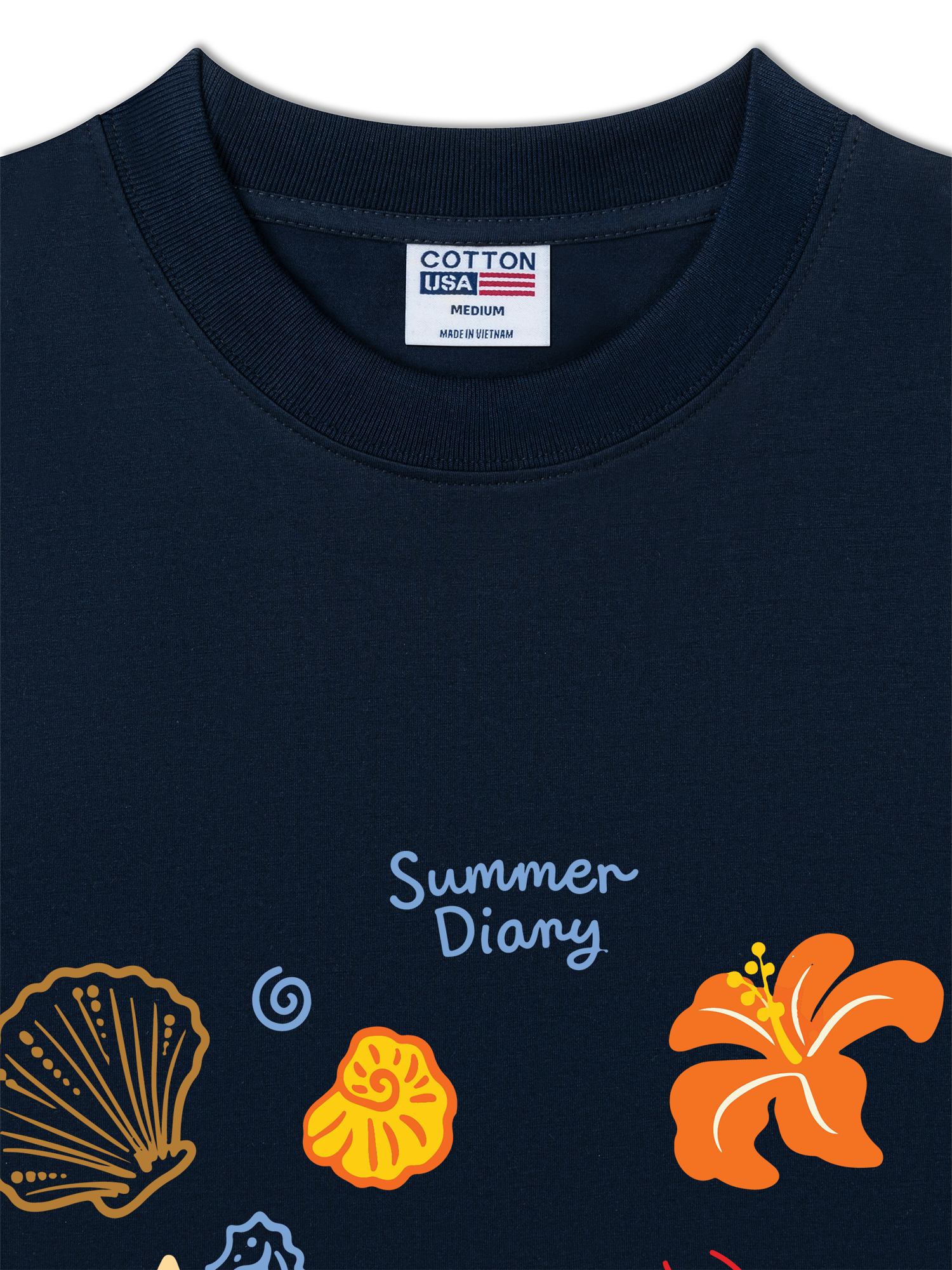 Áo Thun Relaxed Fit Summer Diary
