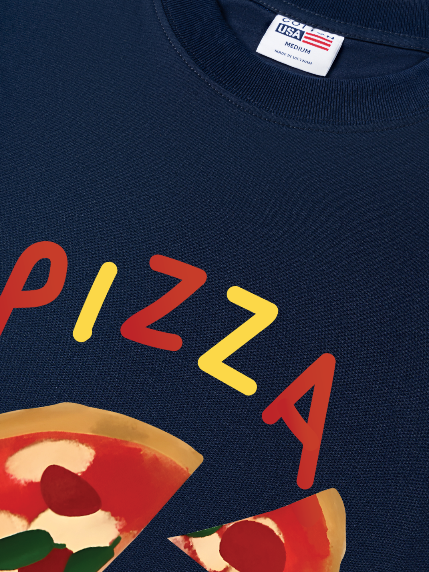 Áo Thun Relaxed Fit Yummy Mood Pizzapizza