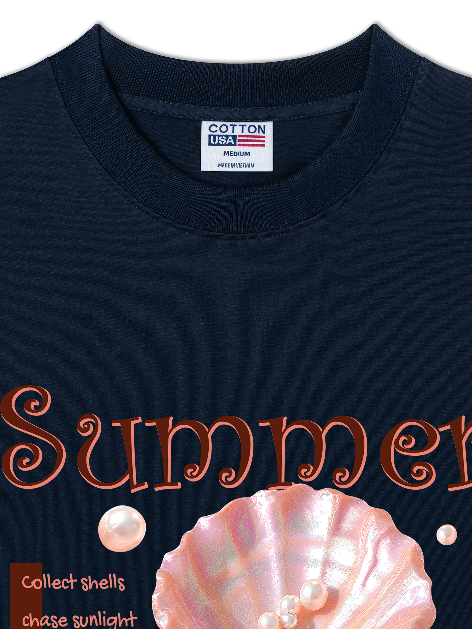 Áo Thun Relaxed Fit Tshirt Tropical Shell