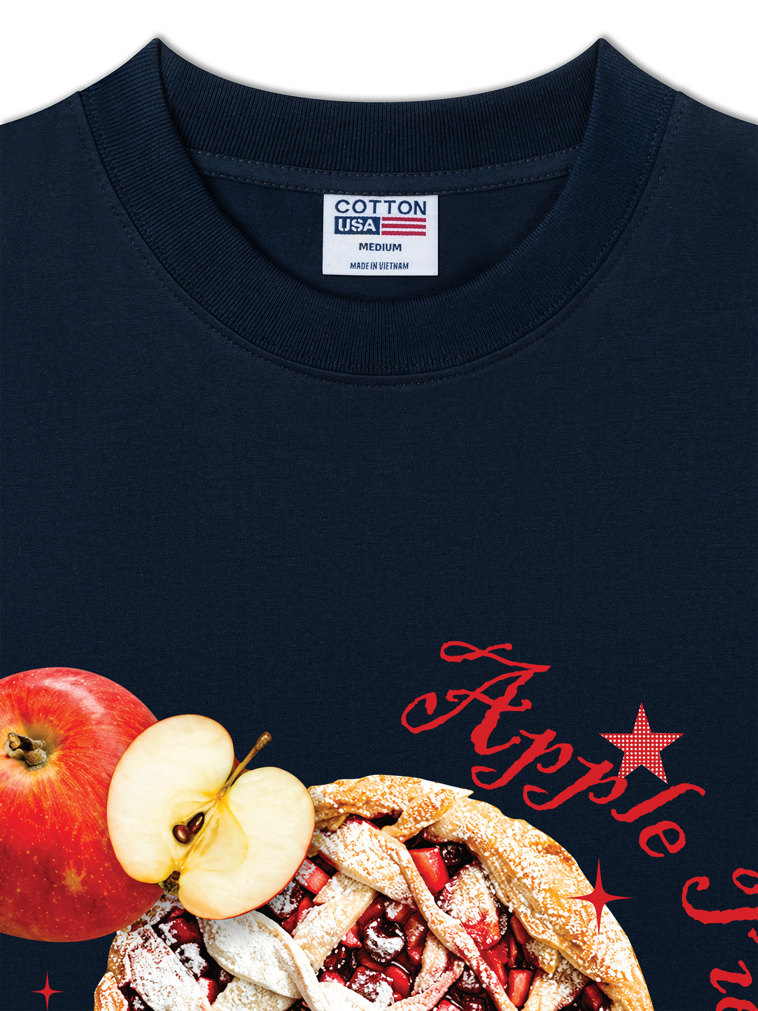 Áo Thun Relaxed Fit Apple Pie