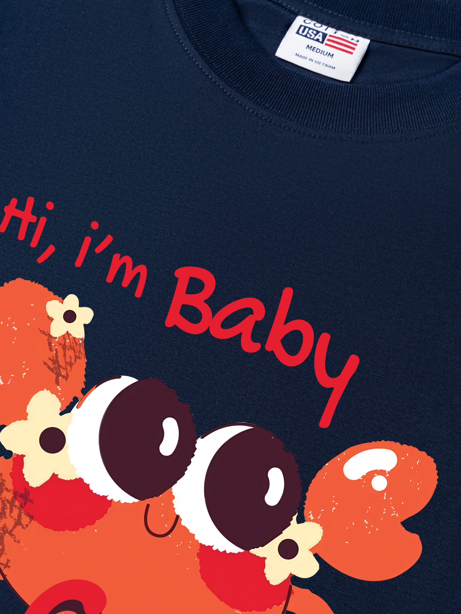 Áo Thun Relaxed Fit Tropical Baby Crab