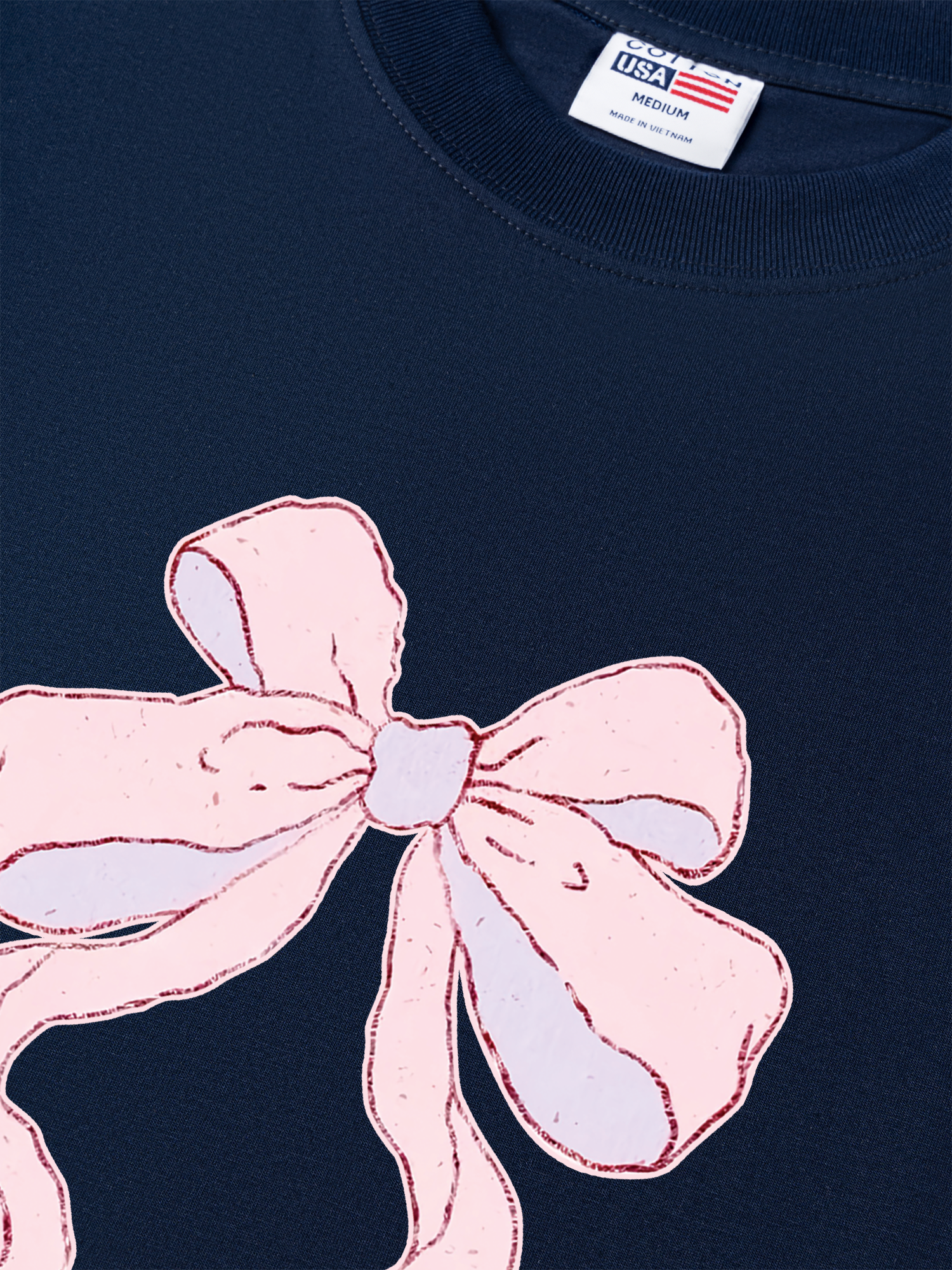 Áo Thun Relaxed Fit Rabbit Ribbon