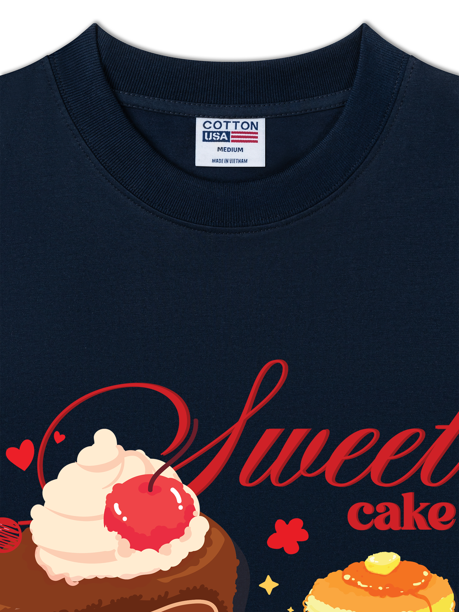 Áo Thun Relaxed Fit Sweet Cake