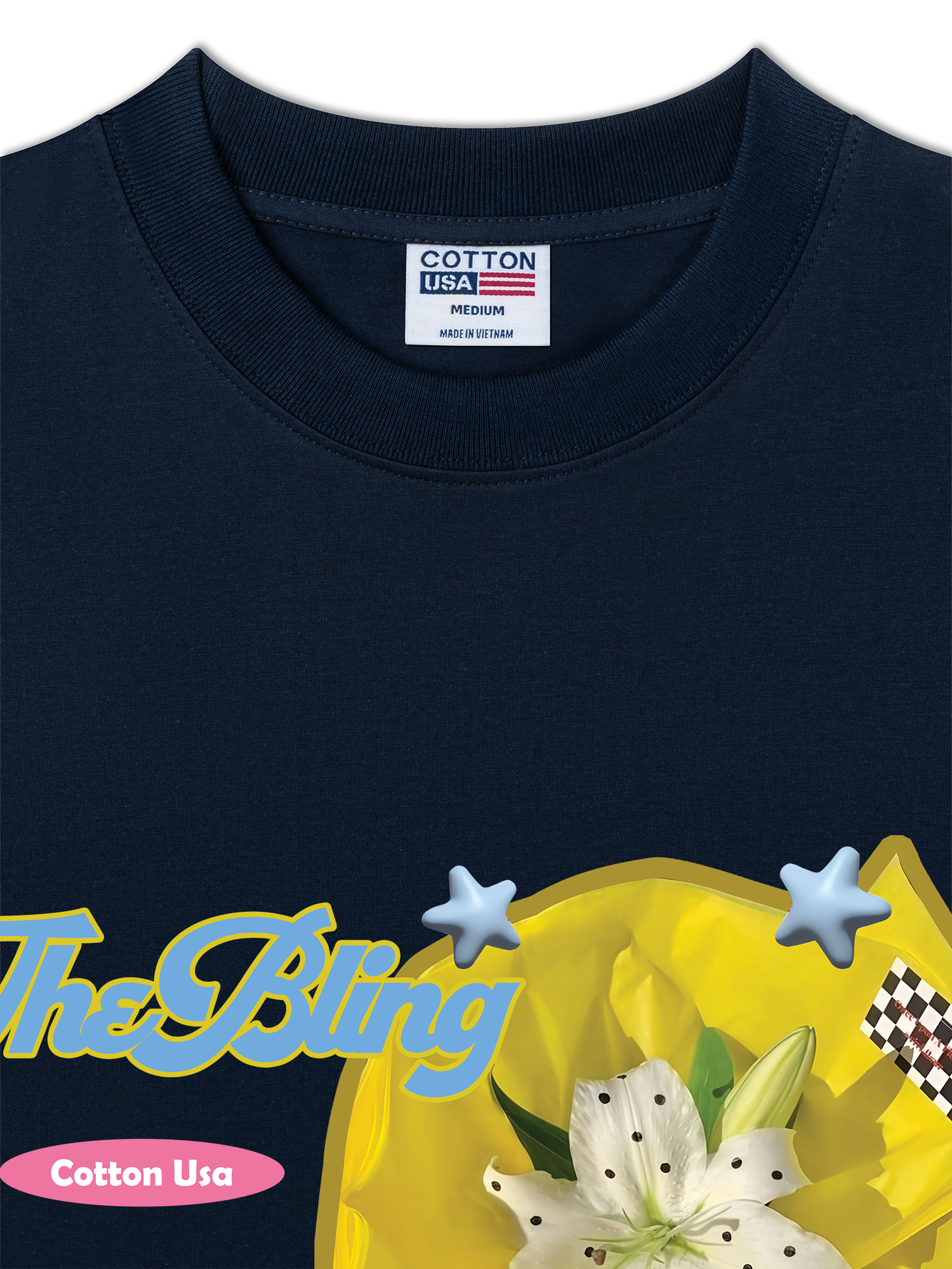 Áo Thun Relaxed Fit Bling The Bling Lily