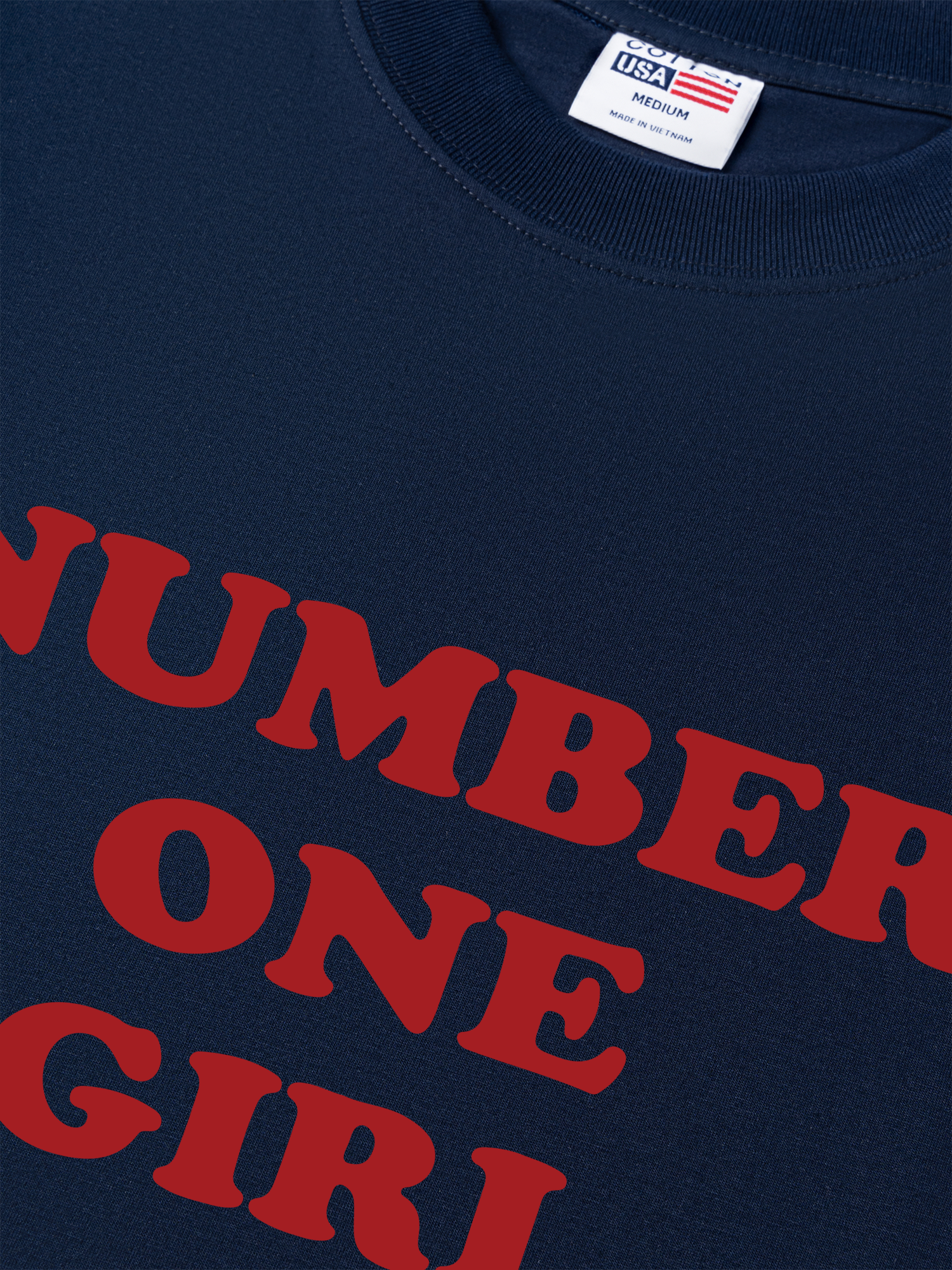 Áo Thun Relaxed Fit Idols BlackPink Number One Girl