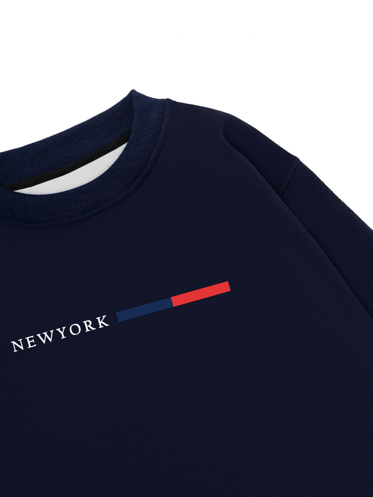 Áo Sweater Nỉ Hai Da City Paris Basic Logo