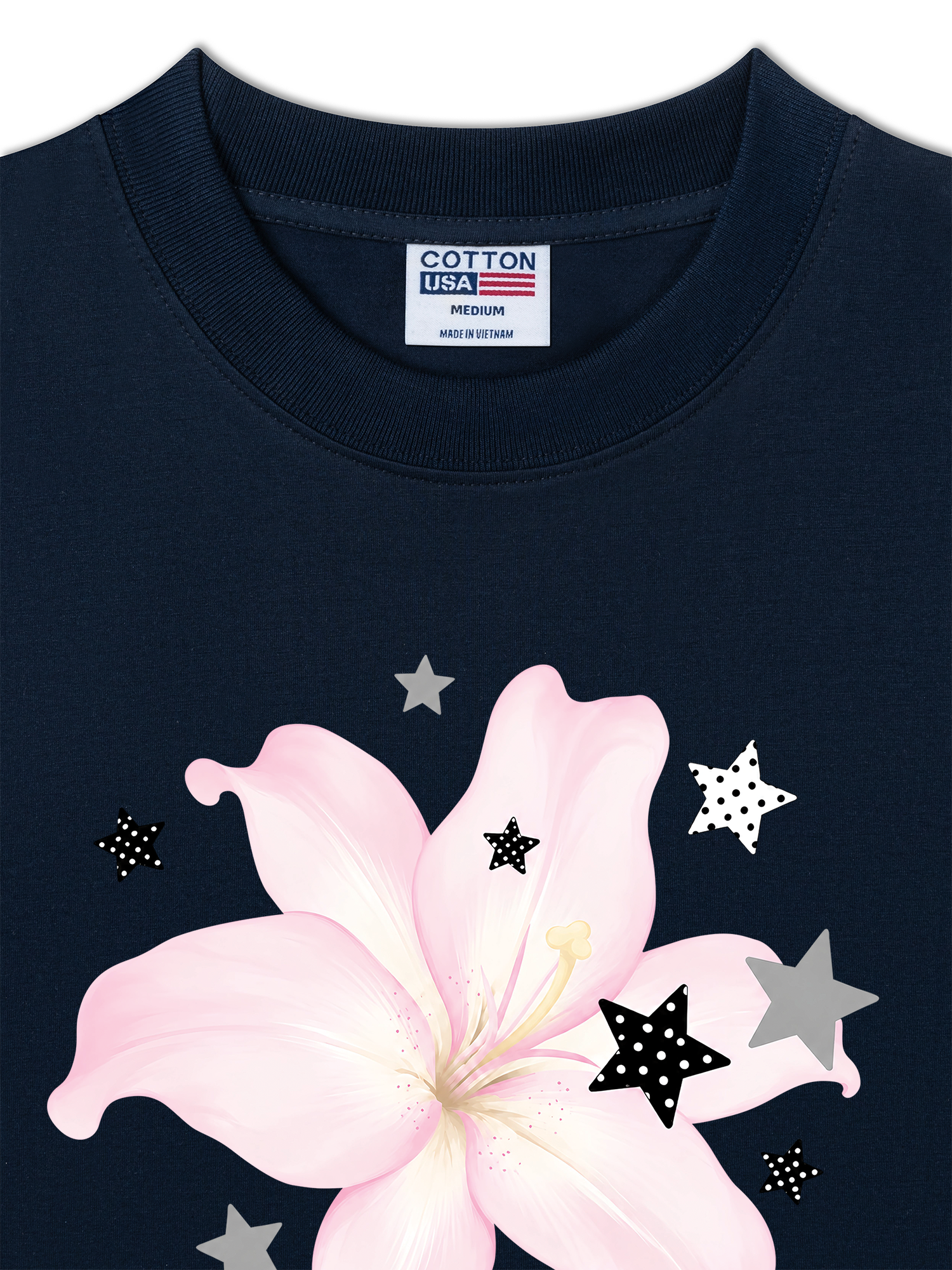Áo Thun Relaxed Fit Dotty Mood Pretty In Bloom
