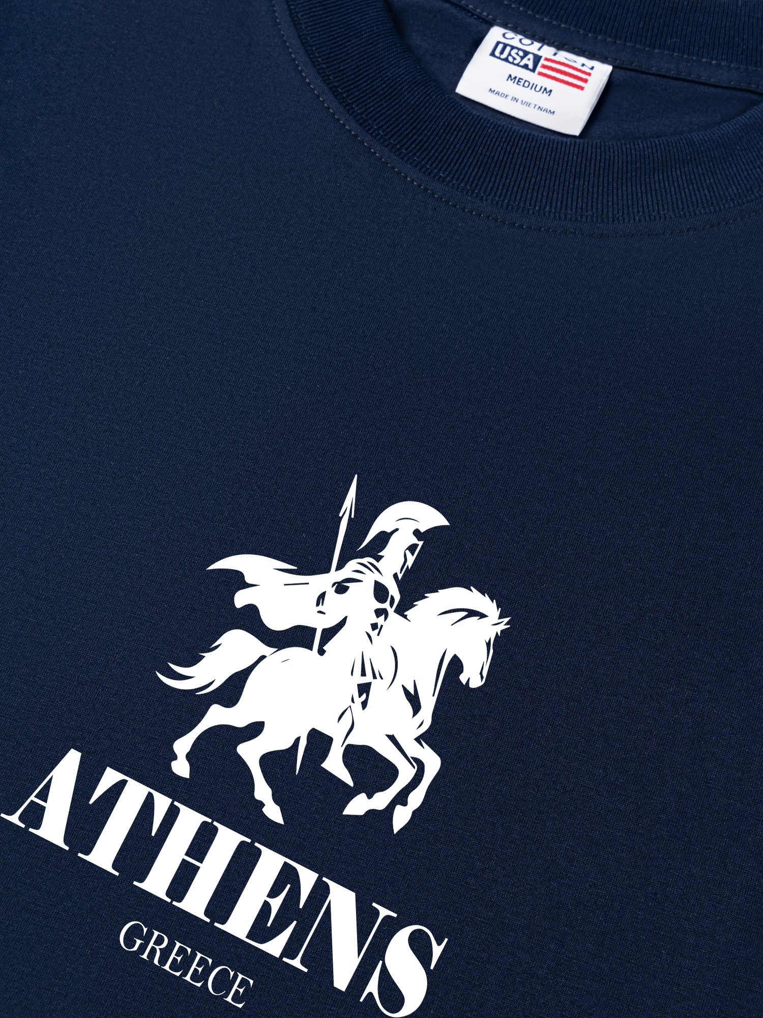 Áo Thun Relaxed Fit City Athens Greece
