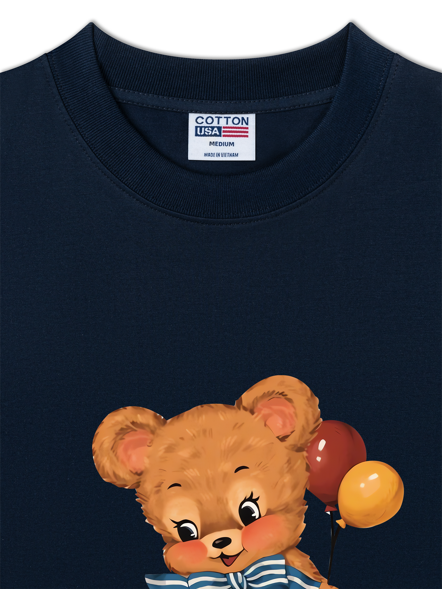 Áo Thun Relaxed Fit Soft Paw CUte Teddy