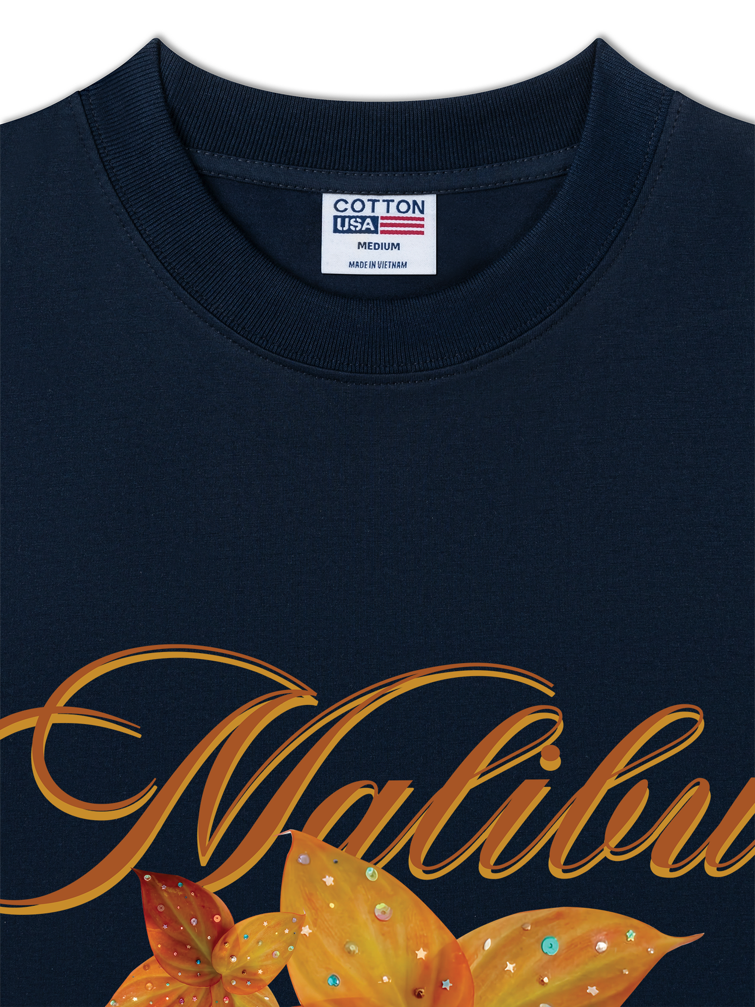 Áo Thun Relaxed Fit Bling Malibu