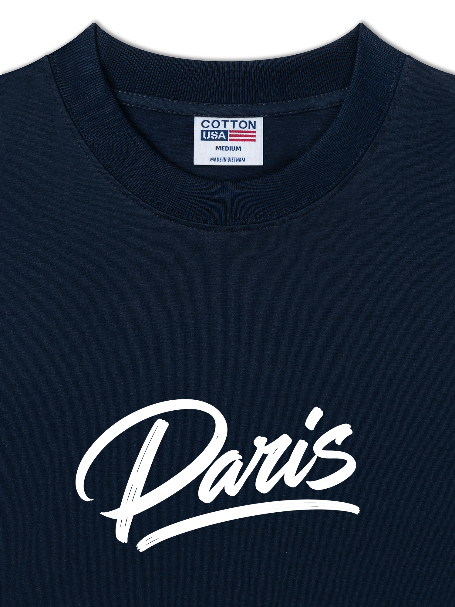 Áo Thun Relaxed Fit Paris Basic Logo