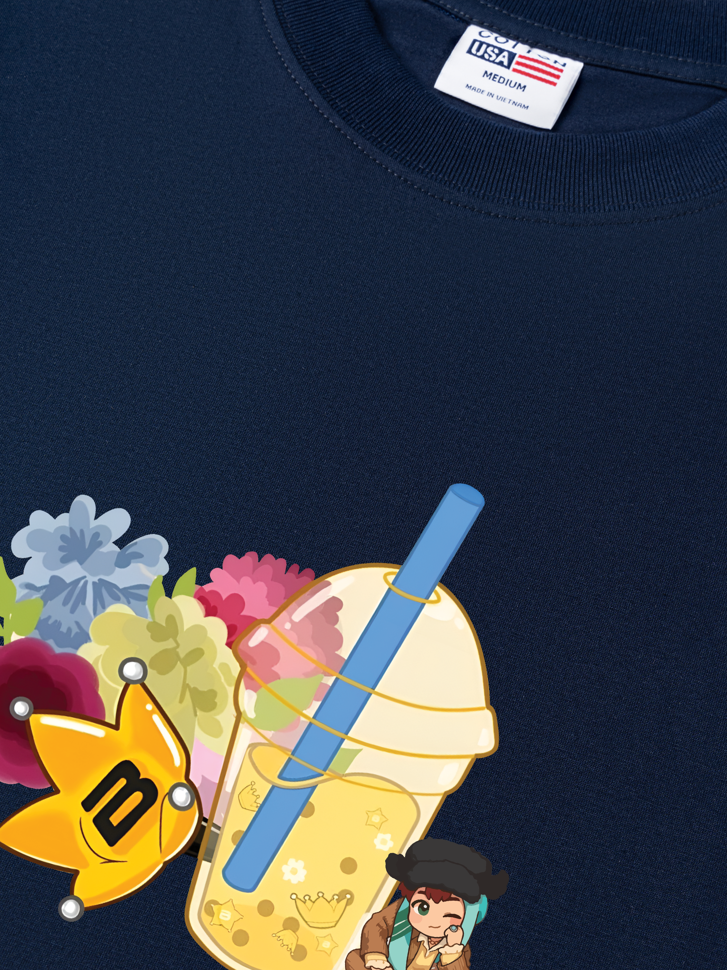 Áo Thun Relaxed Fit Idol G-Dragon Fan Art Oversized Tee