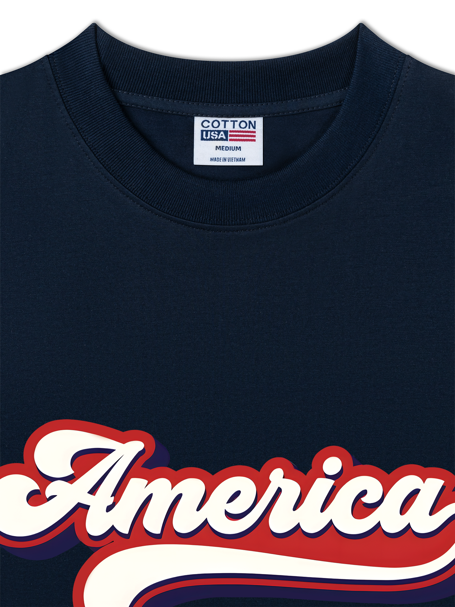 Áo Thun Relaxed Fit USA  Vintage America