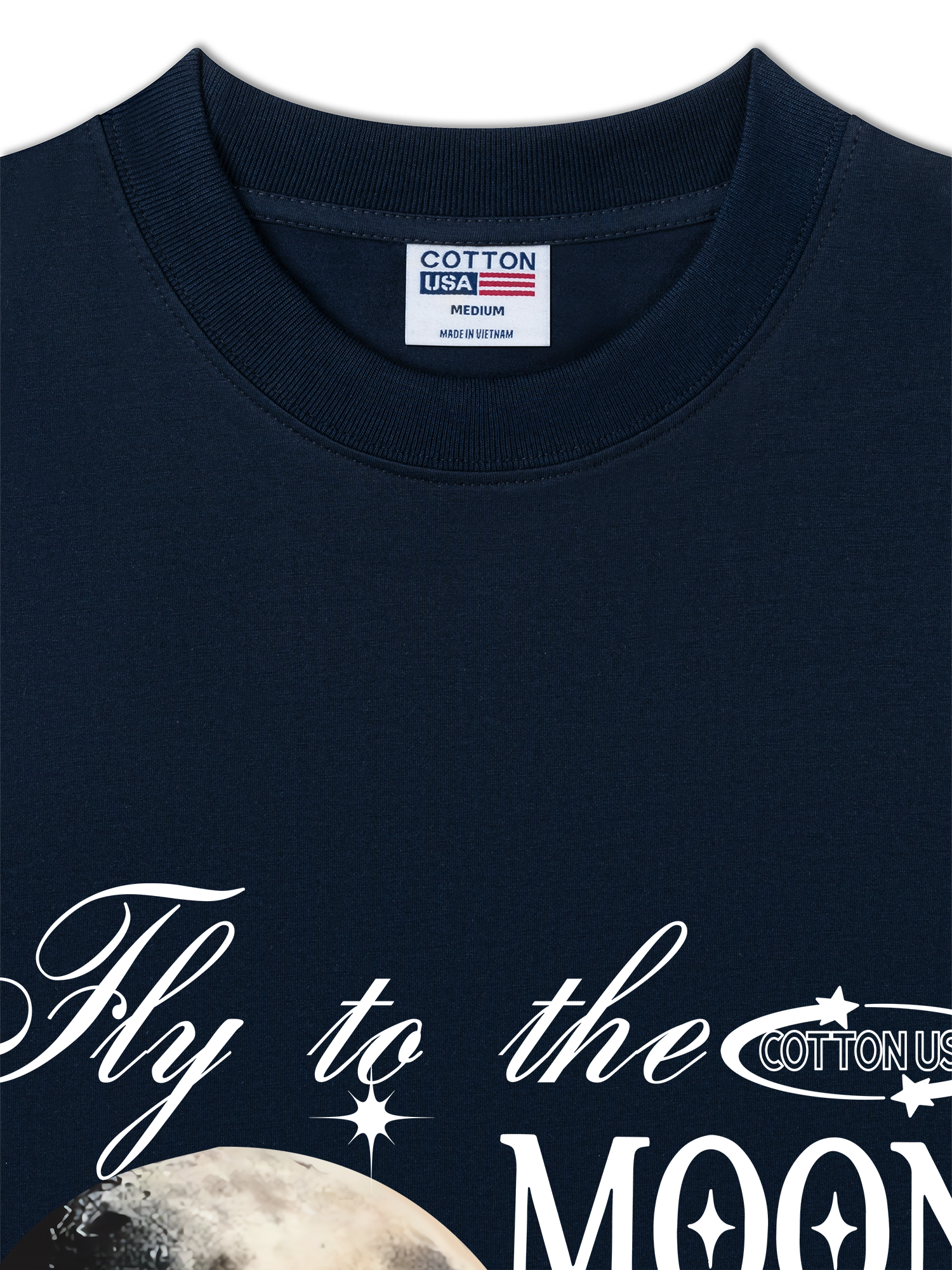 Áo Thun Relaxed Fit Porsche Fly To The Moon