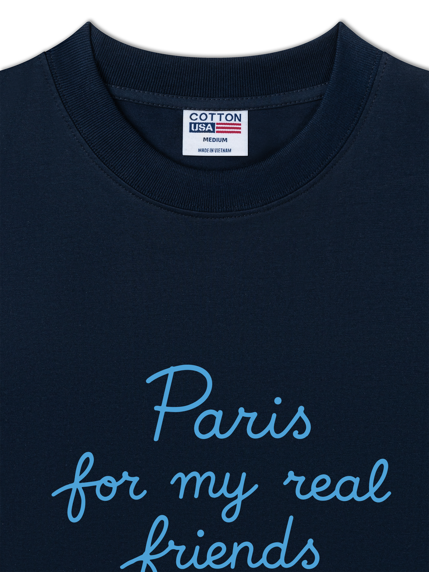Áo Thun Relaxed Fit Paris For Real Friend