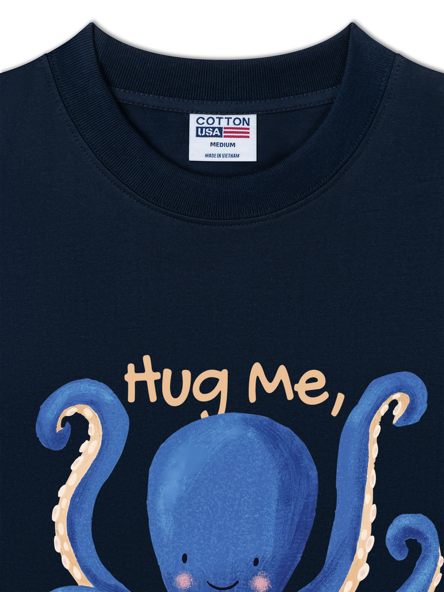 Áo Thun Relaxed Fit Tshirt Tropical Octopus