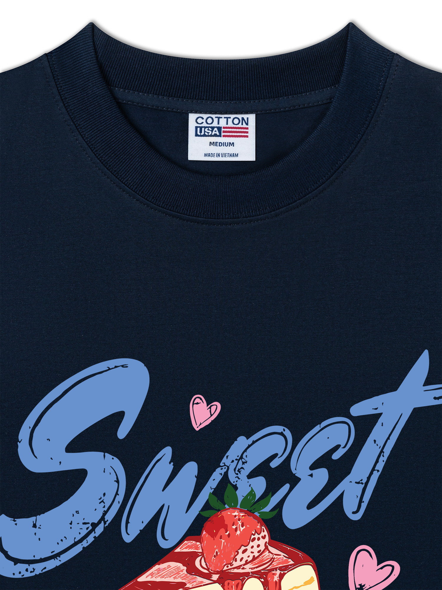 Áo Thun Relaxed Fit Sweet Cutie Strawberries