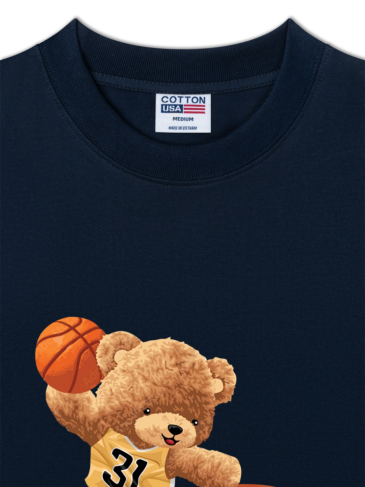 Áo Thun Relaxed Fit Basketball Teddy Salm Dunk