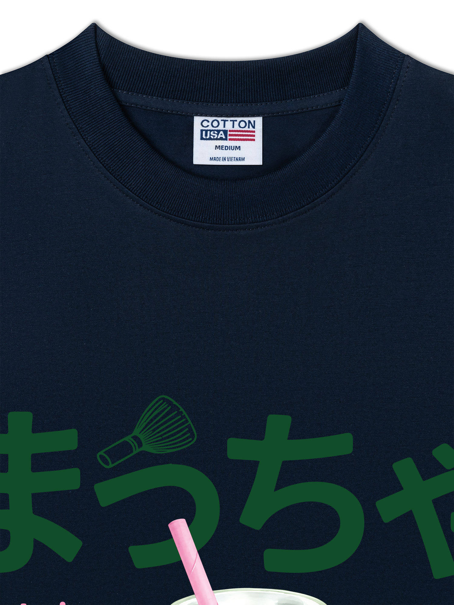 Áo Thun Relaxed Fit Daily Cup Matcha And Flower