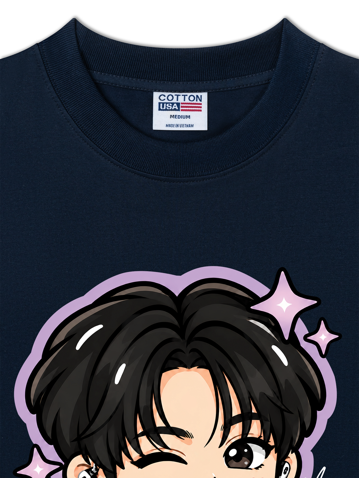 Áo Thun Relaxed Fit JK Chibi