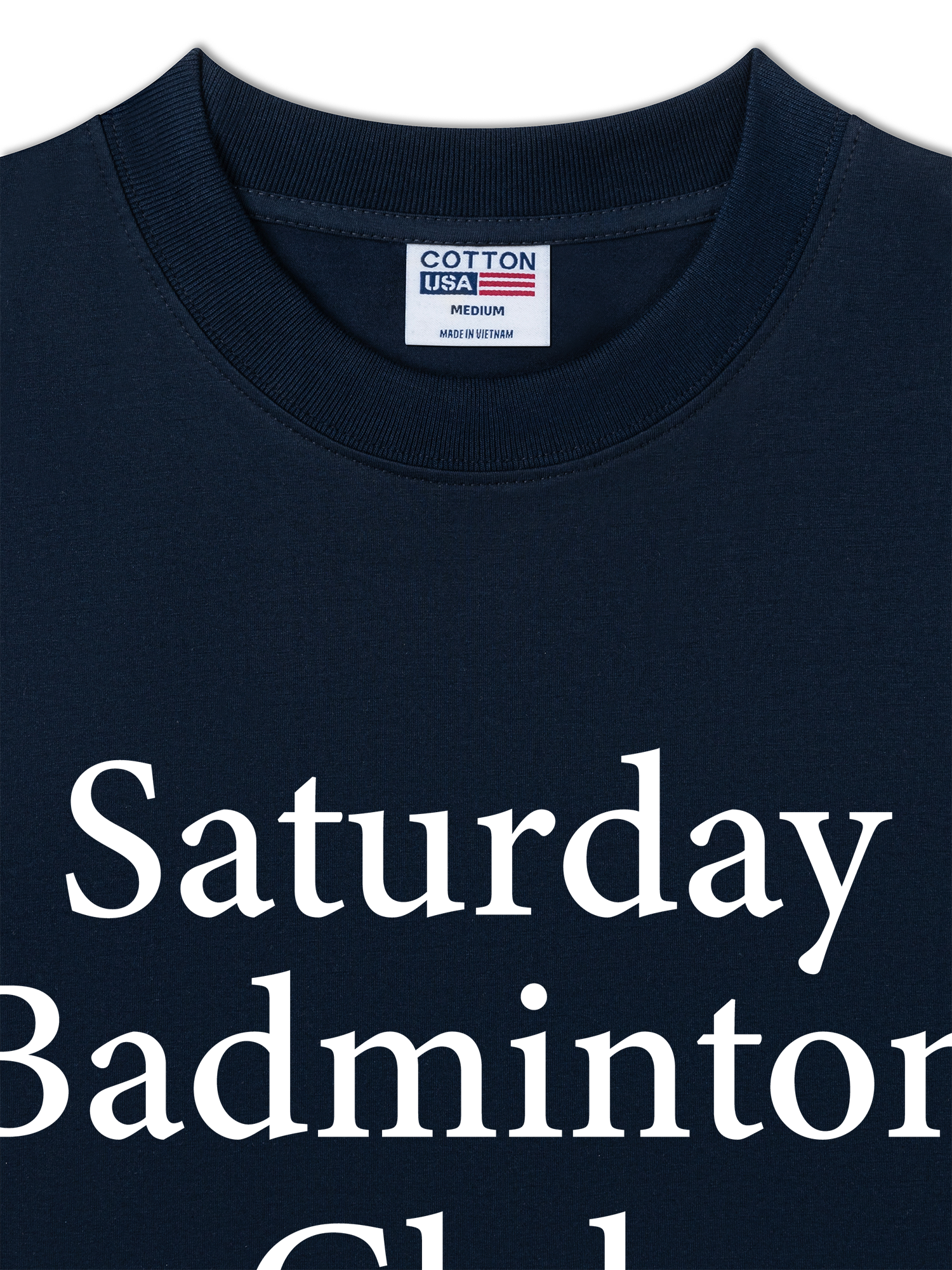 Áo Thun Relaxed Fit Saturday Badminton Club