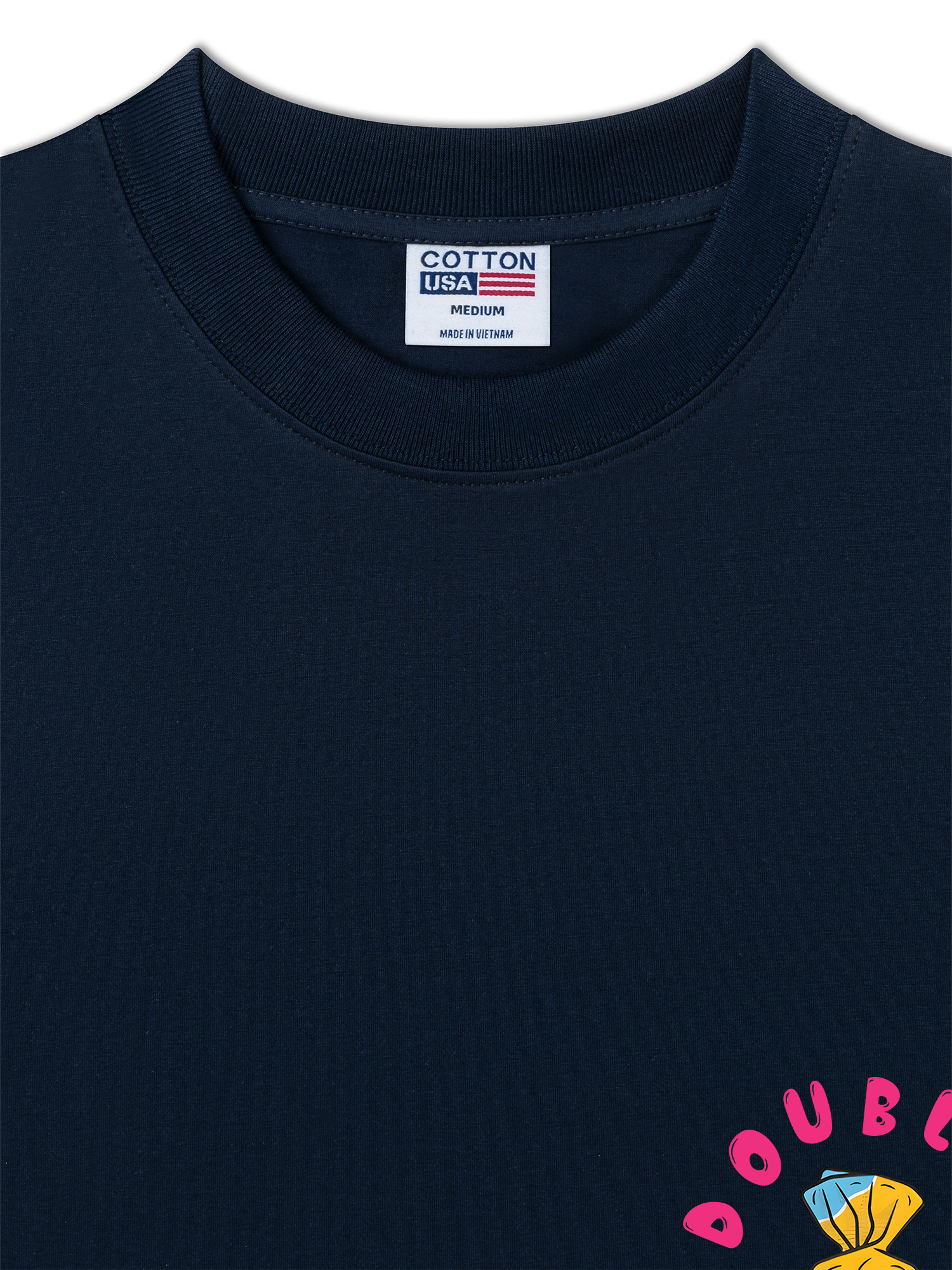 Áo Thun Relaxed Fit Baseball Double Bubble