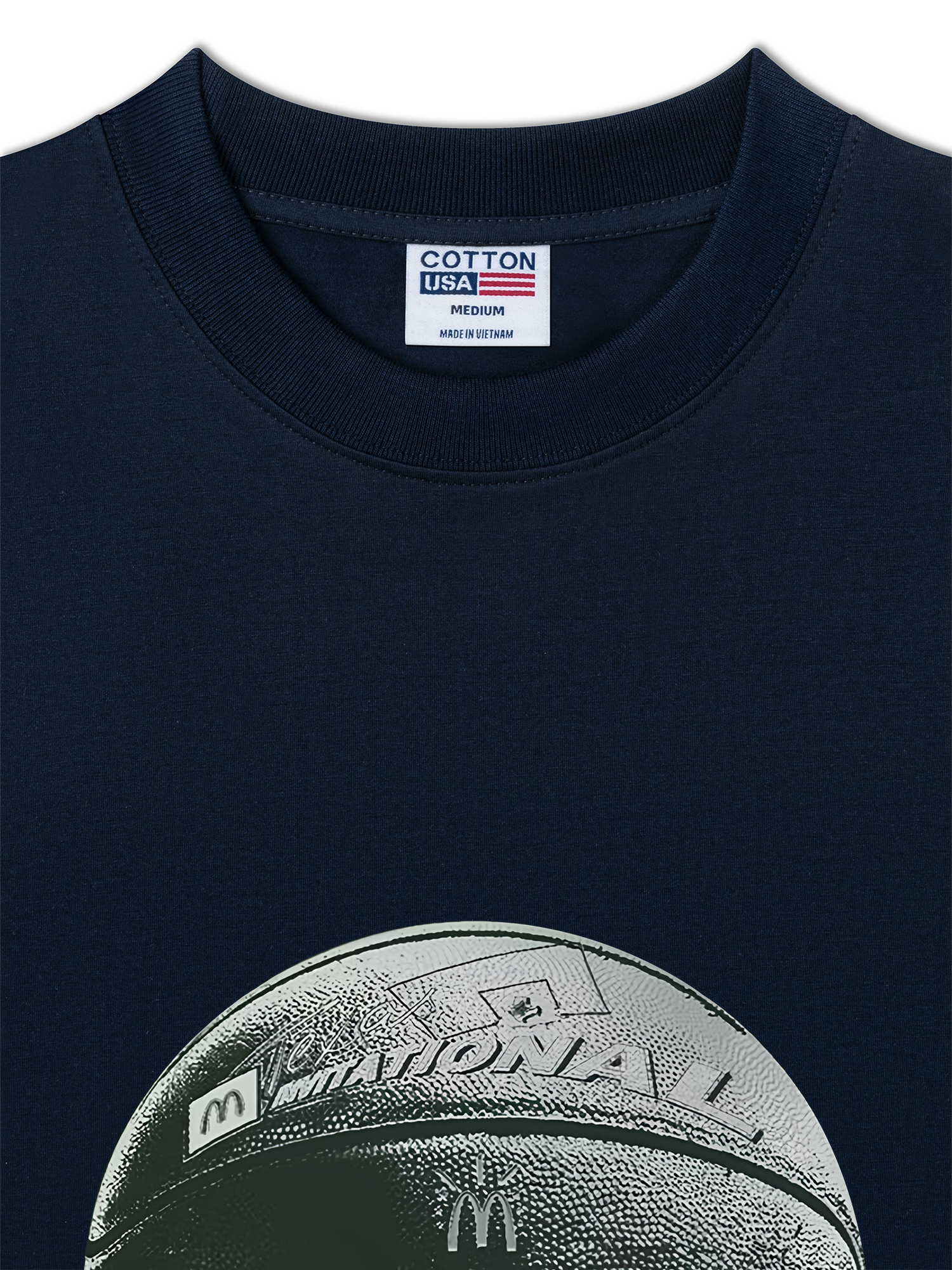 Áo Thun Relaxed Fit Basketball Silver Ball