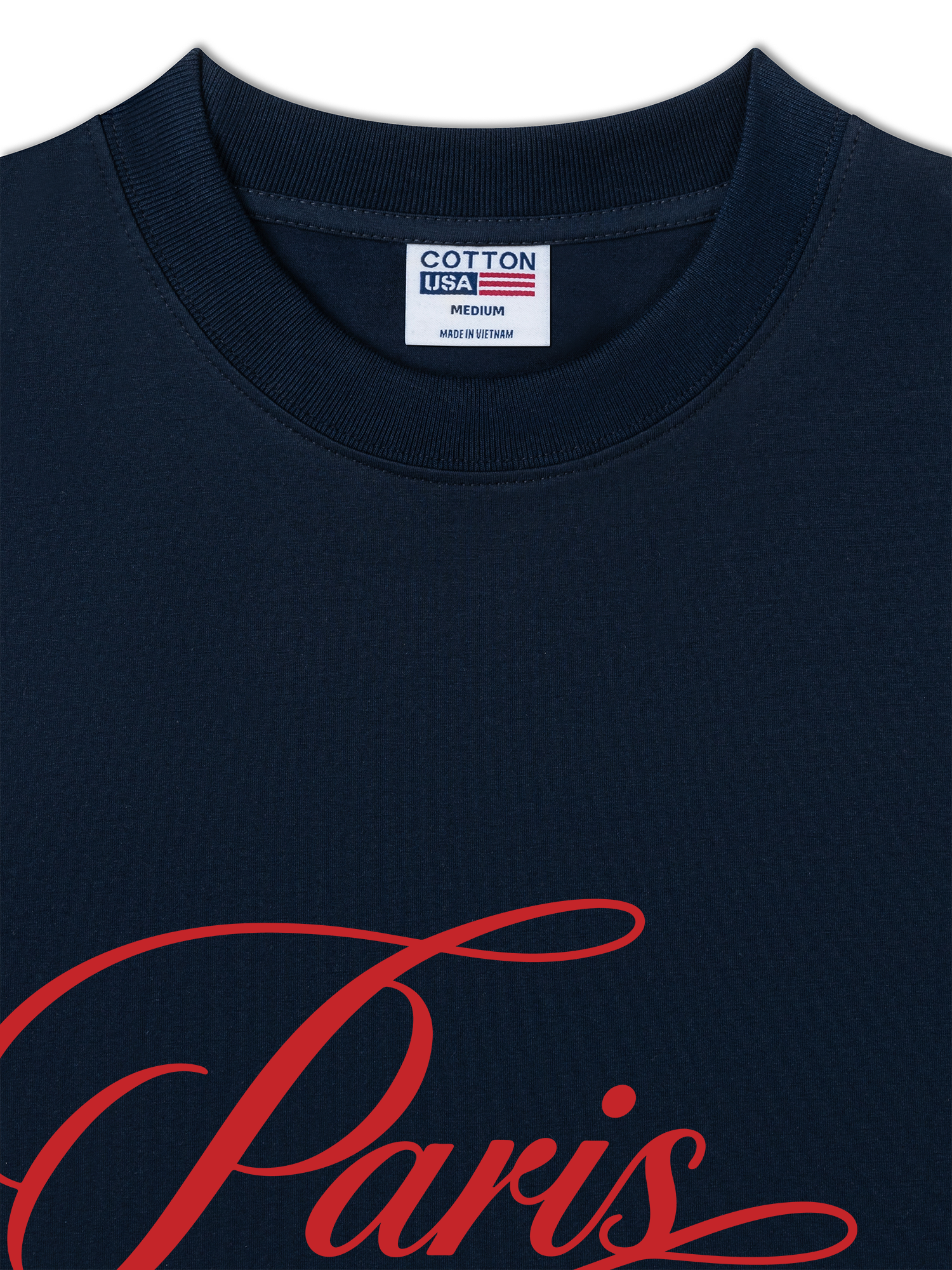 Áo Thun Relaxed Fit  Red Paris France