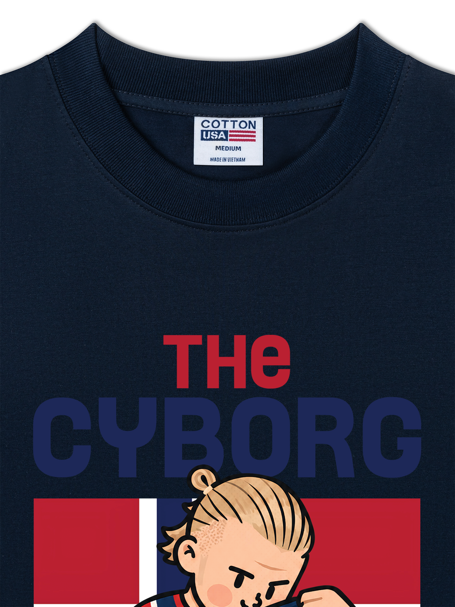 Áo Thun Relaxed Fit Soccer The CYBORG