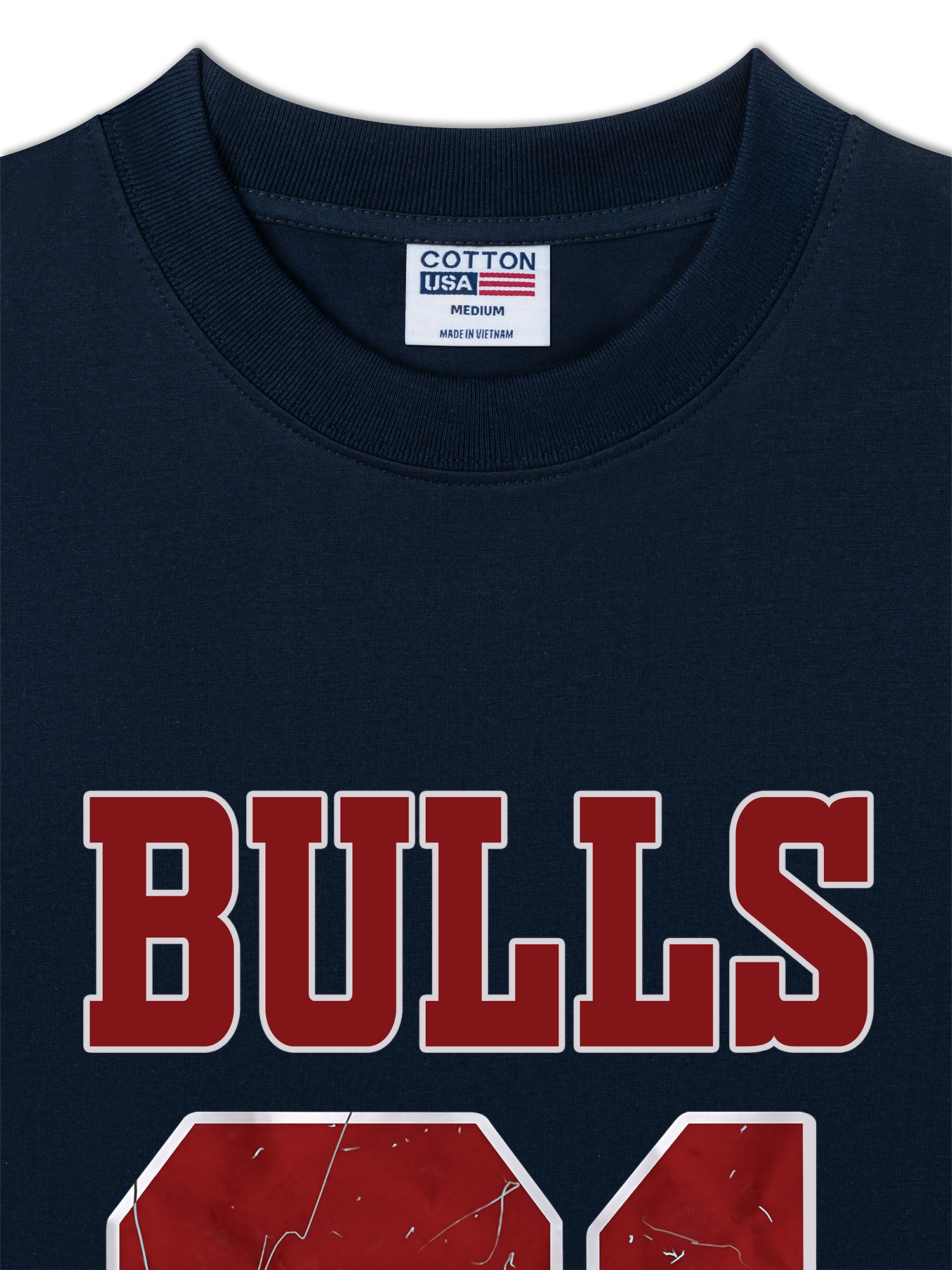 Áo Thun Relaxed Fit Basketball BullRodman